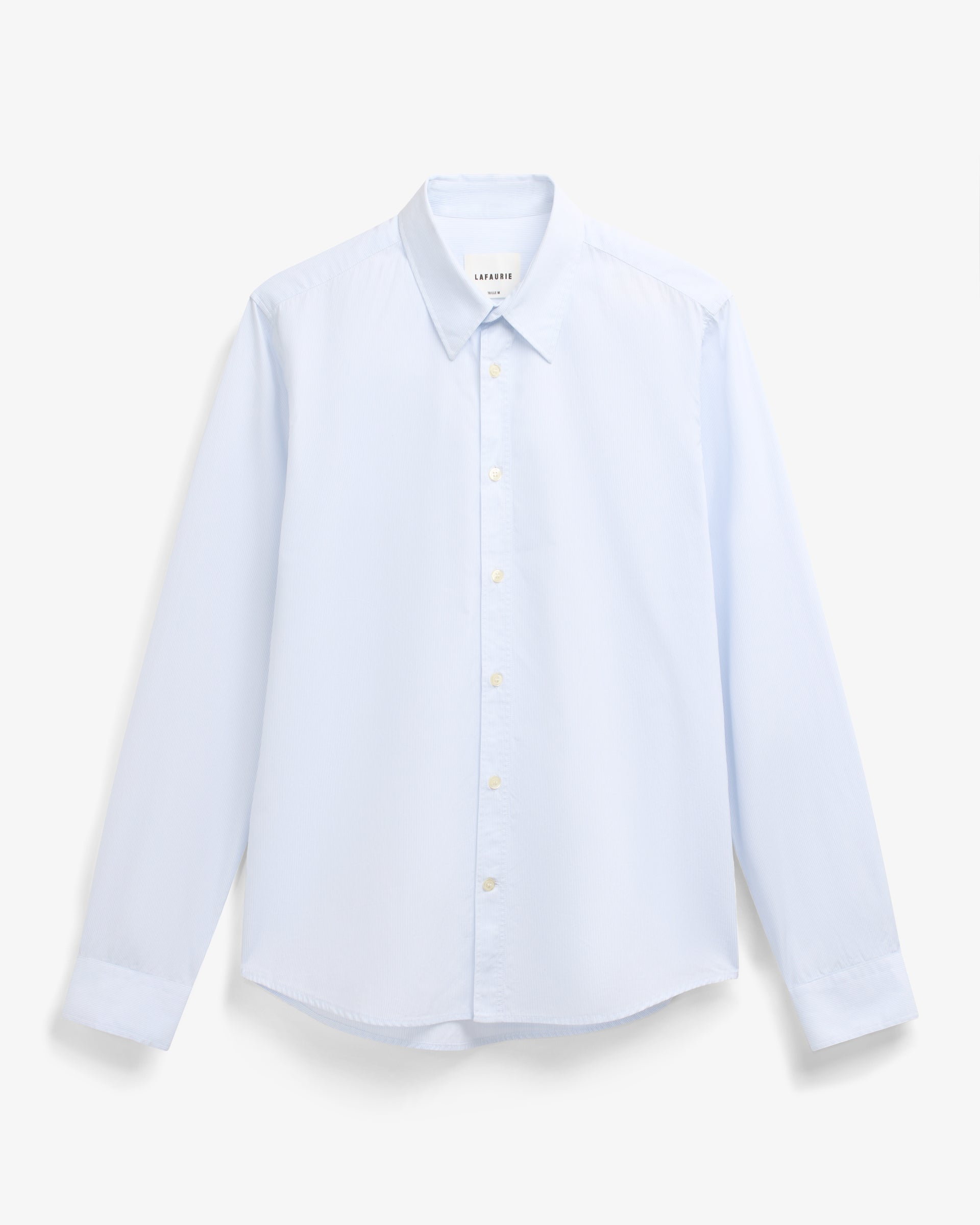 HARVARD Shirt – White/Sky Blue
