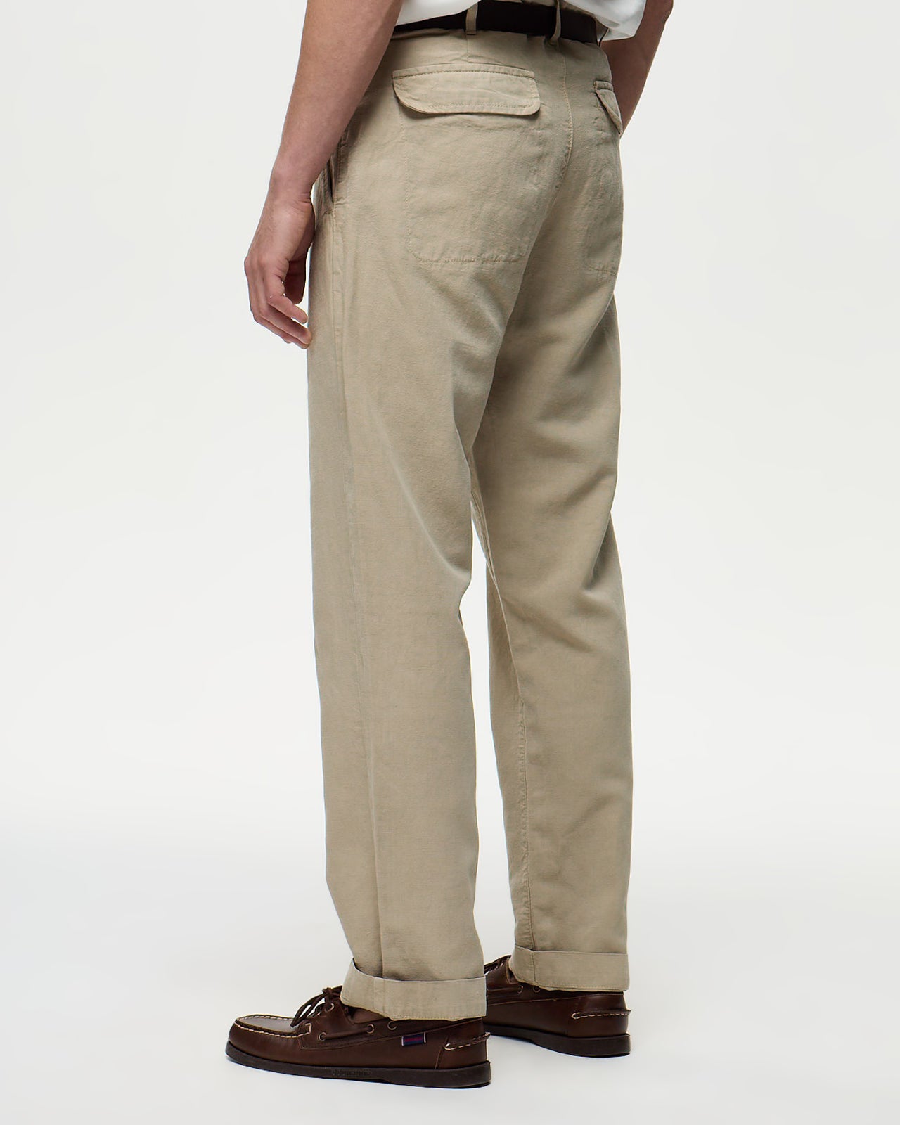 DIEGO Tencel/Linen Chino - Bamboo Beige