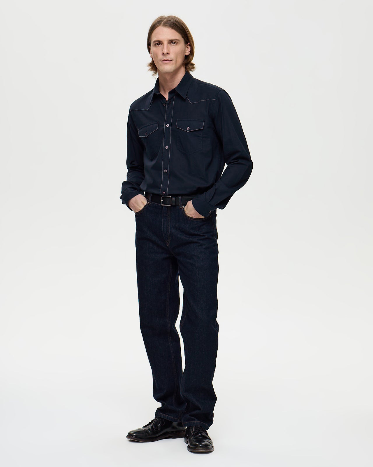 HERVE Shirt – Dark Navy