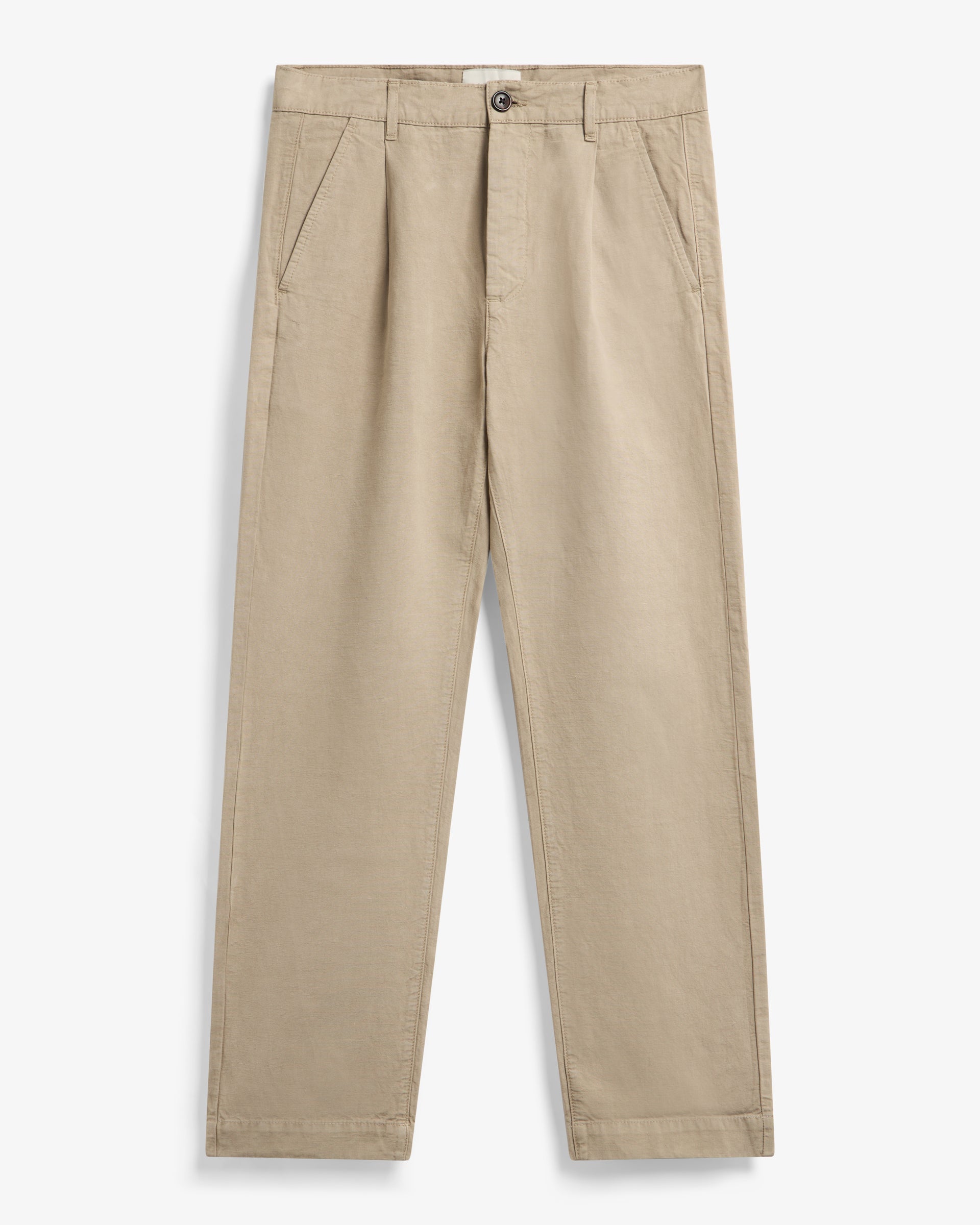 DIEGO Tencel/Linen Chino - Bamboo Beige