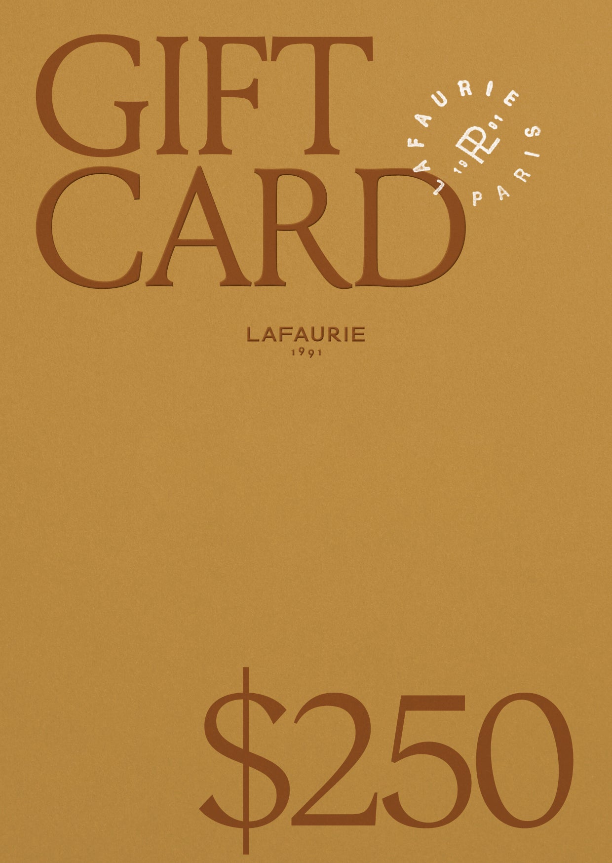 250 Gift Card