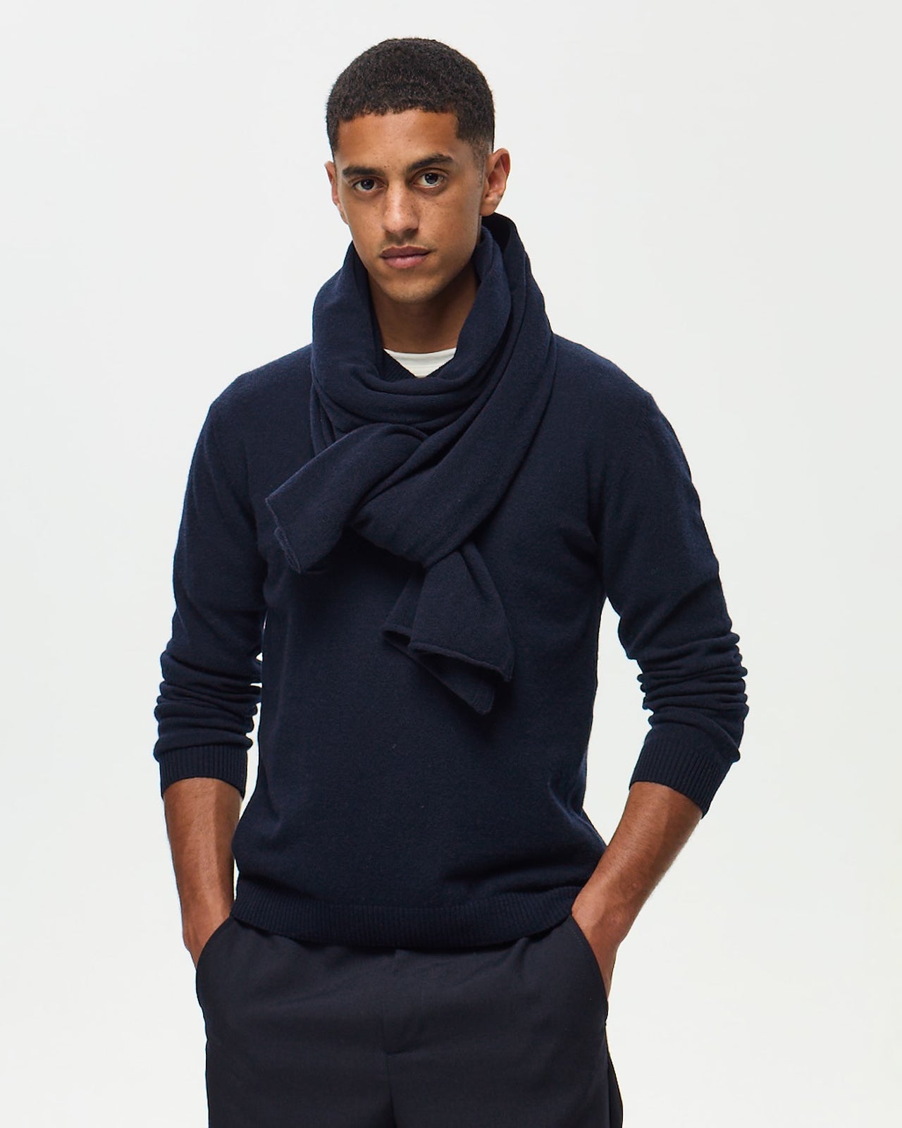 LORENZO Sweater - Navy
