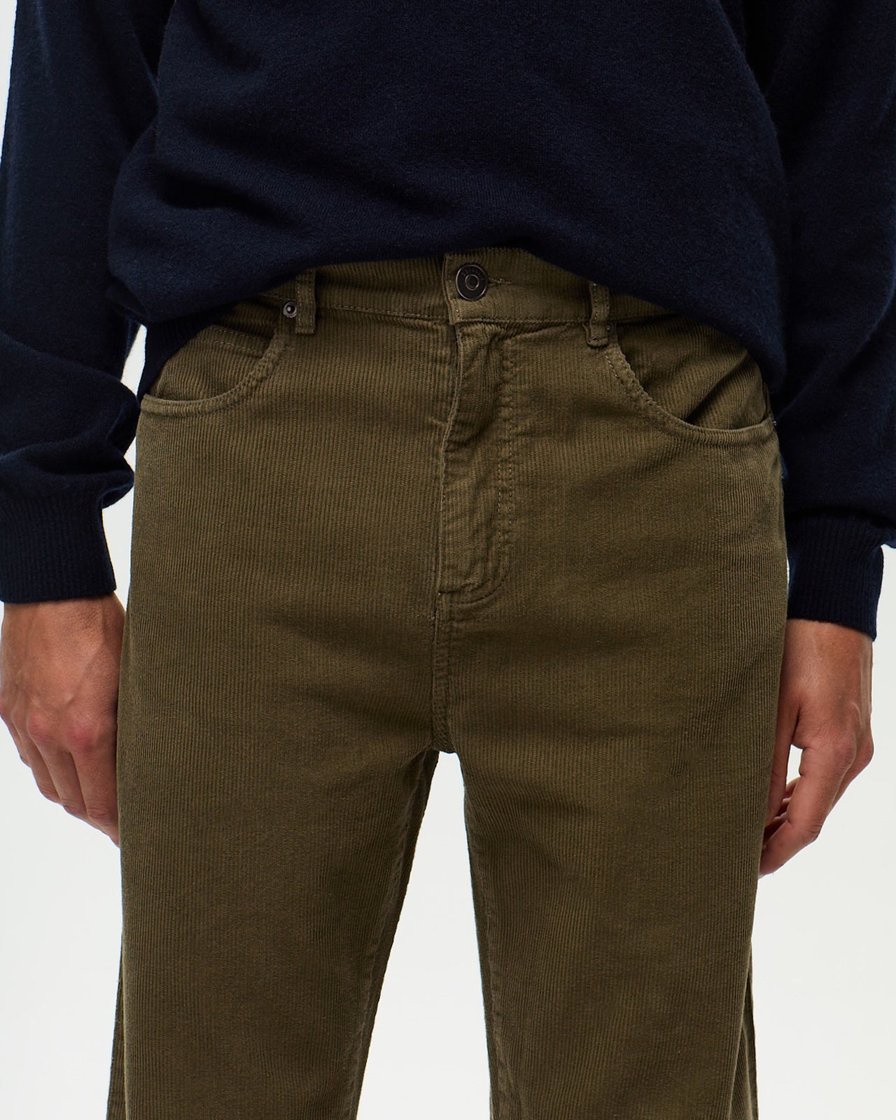 DEAN Corduroy Pants – Moss Green