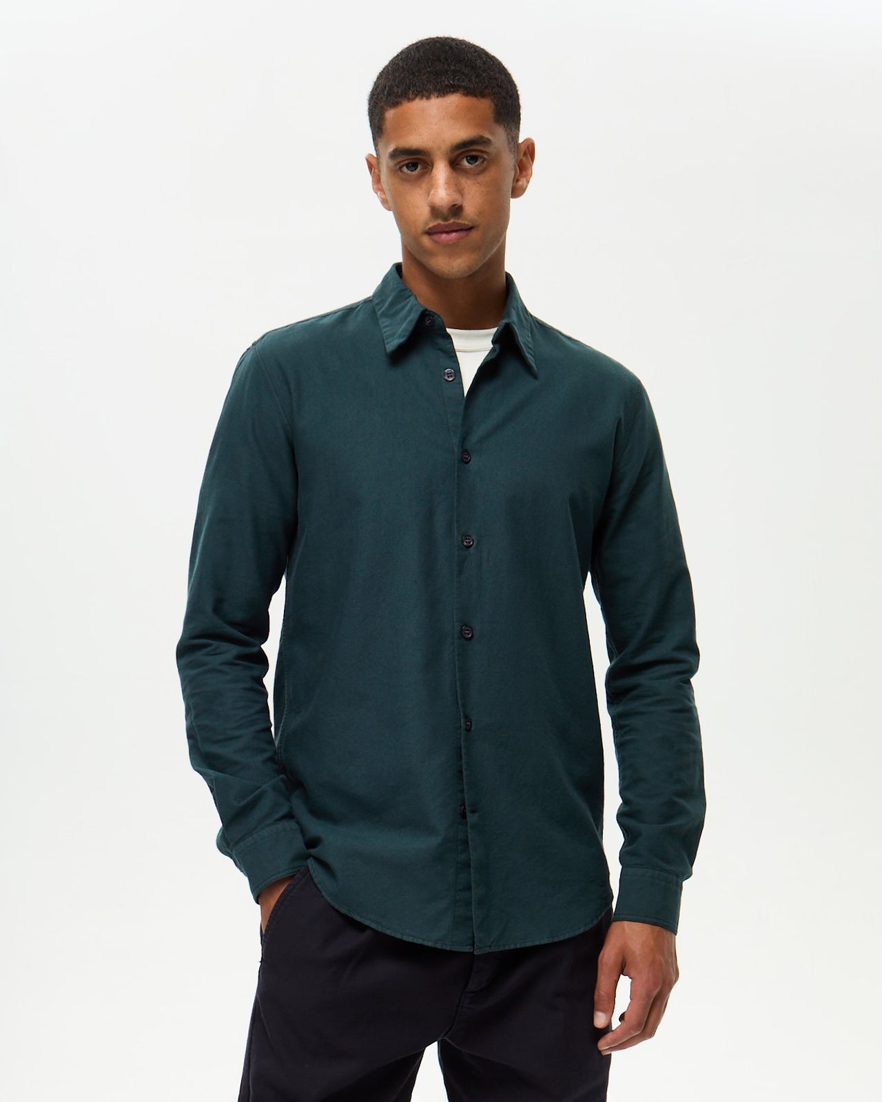 HUGUES Shirt – Midnight Blue