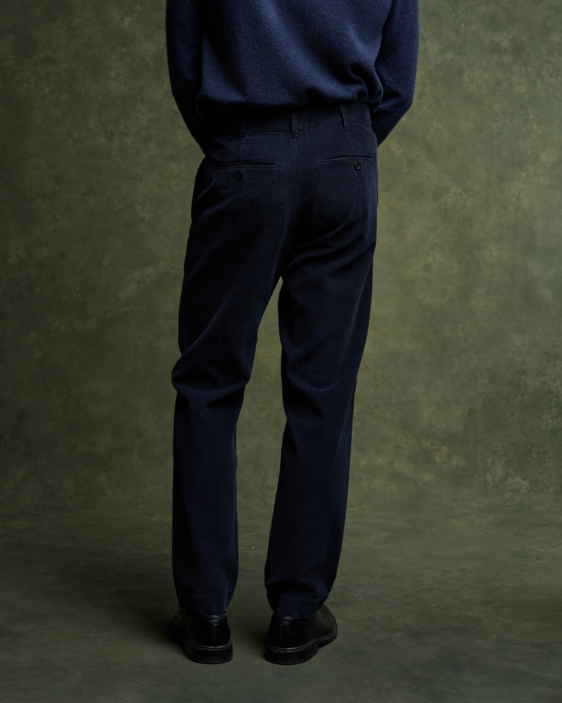 EMERSON Velvet Chino - Navy