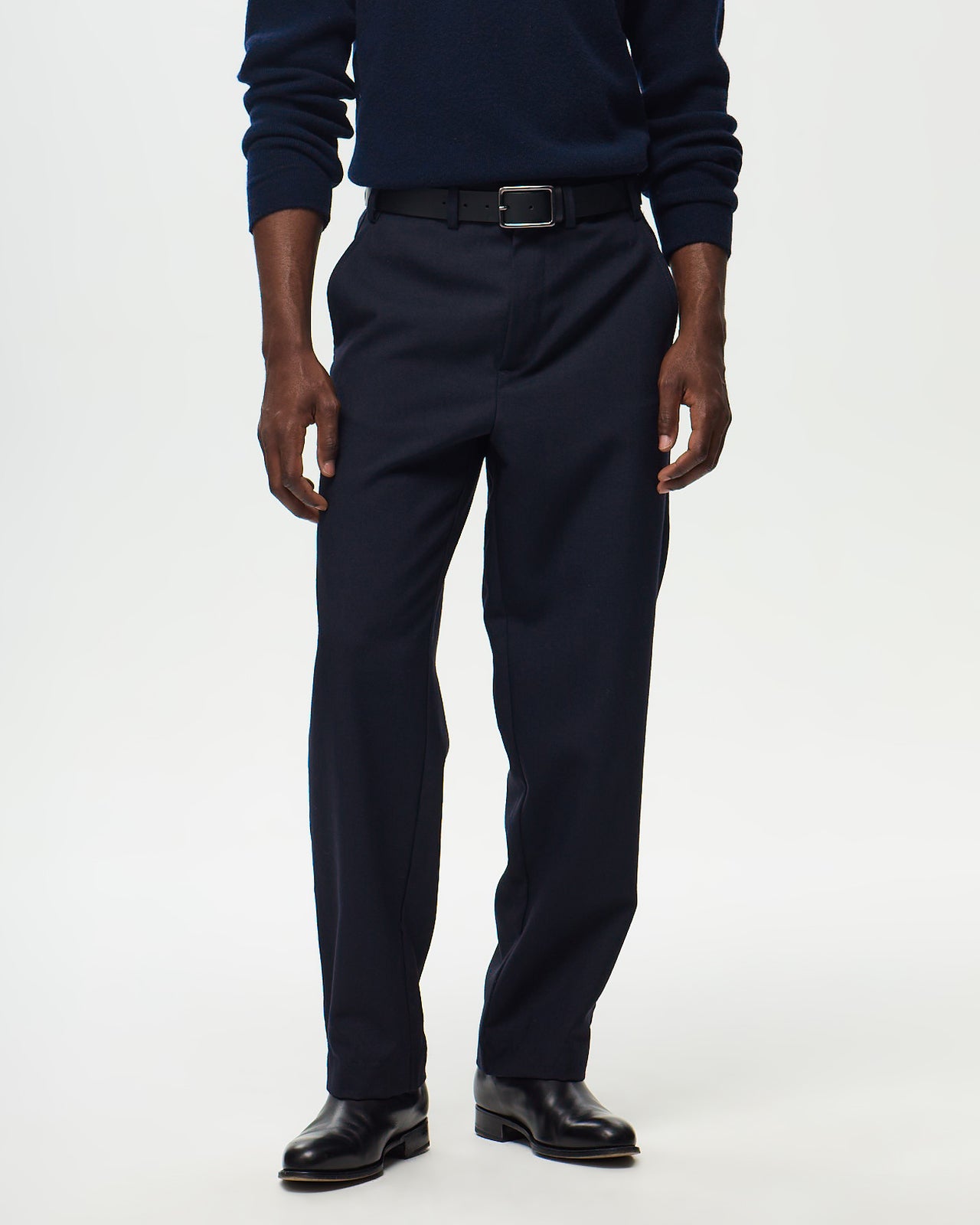 ALPHONSE Pants Canvas – Navy