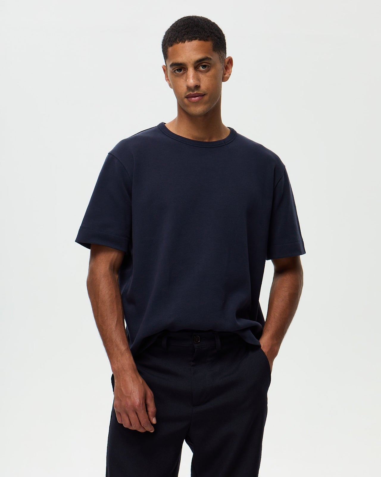 HOLBOX Milano T-shirt - Ink Blue