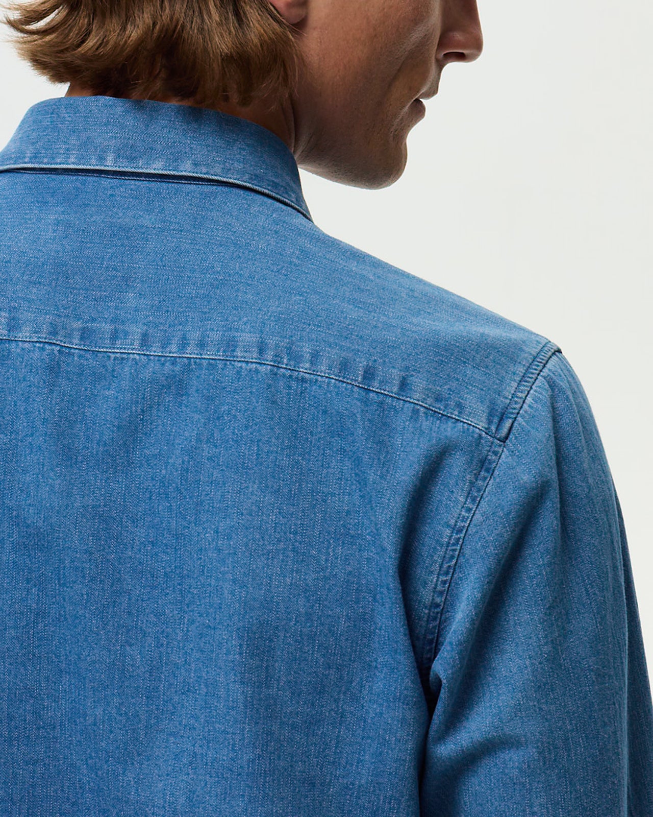 MONTAIGNE Shirt – Stonewashed Denim