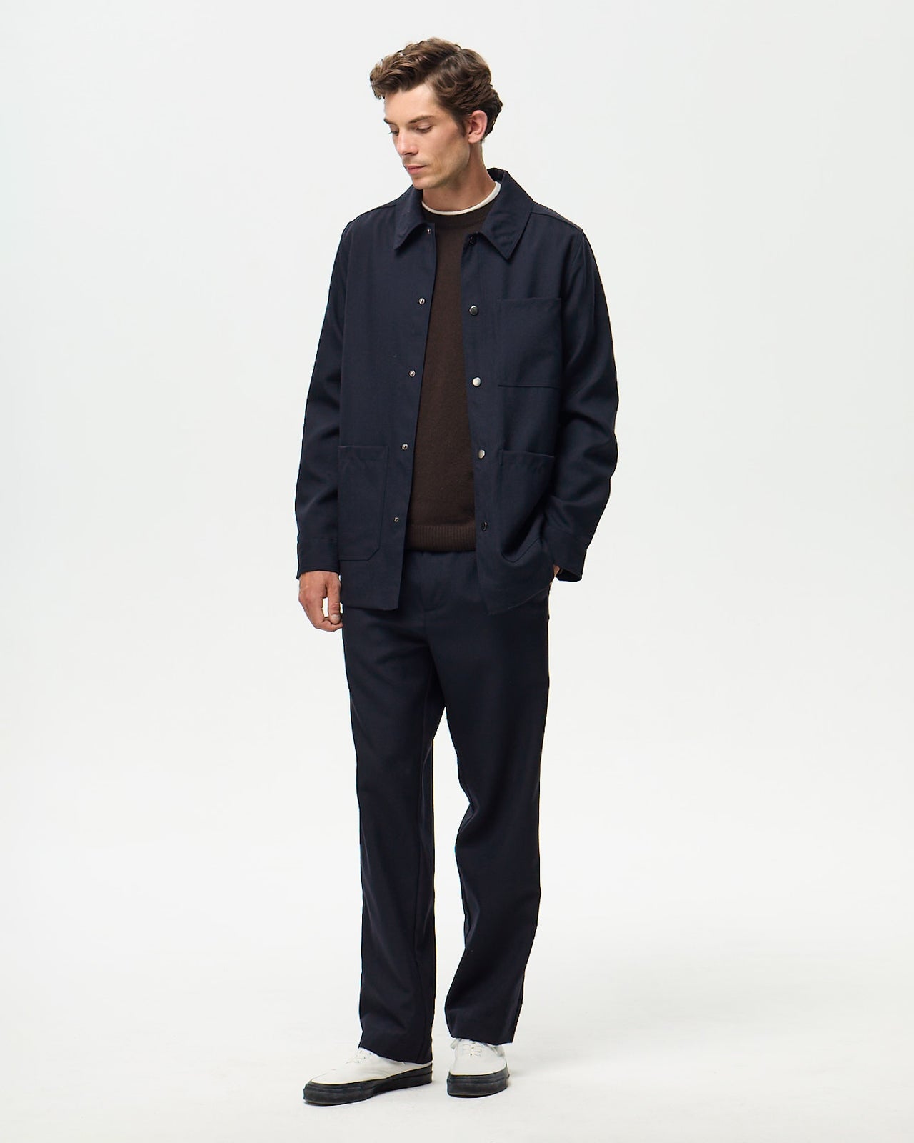 LEONARD Jacket – Navy