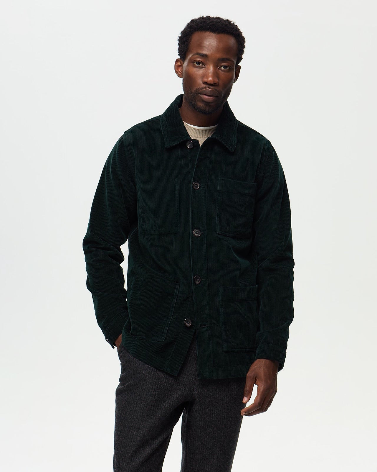 ESTEVE Painter's Jacket – Cedar Green