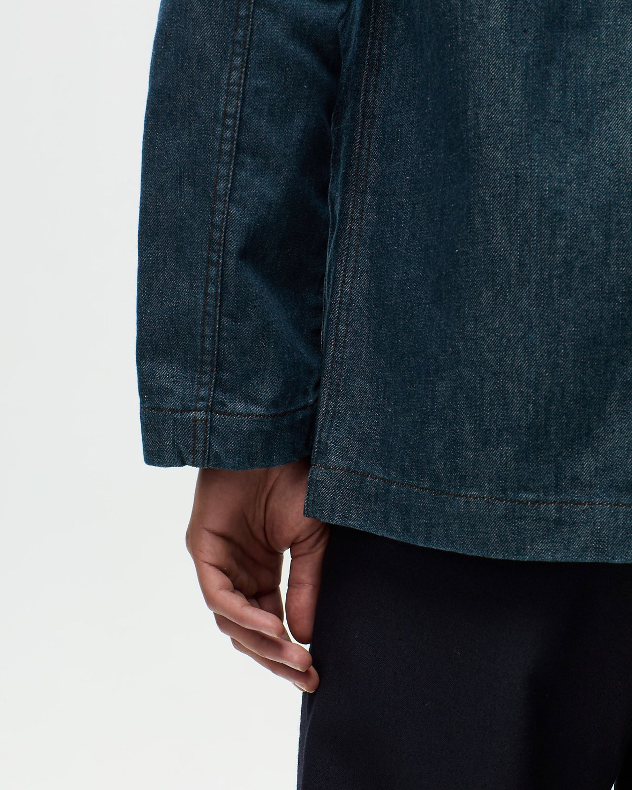 FOUJITA Painter's Jacket – Denim Green
