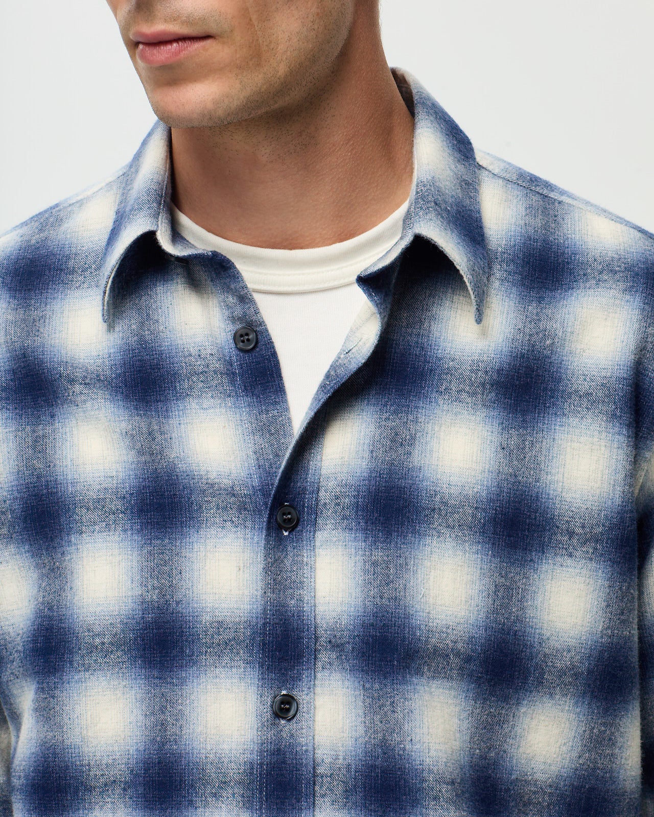 ASPEN Shirt – Ink/Ecru