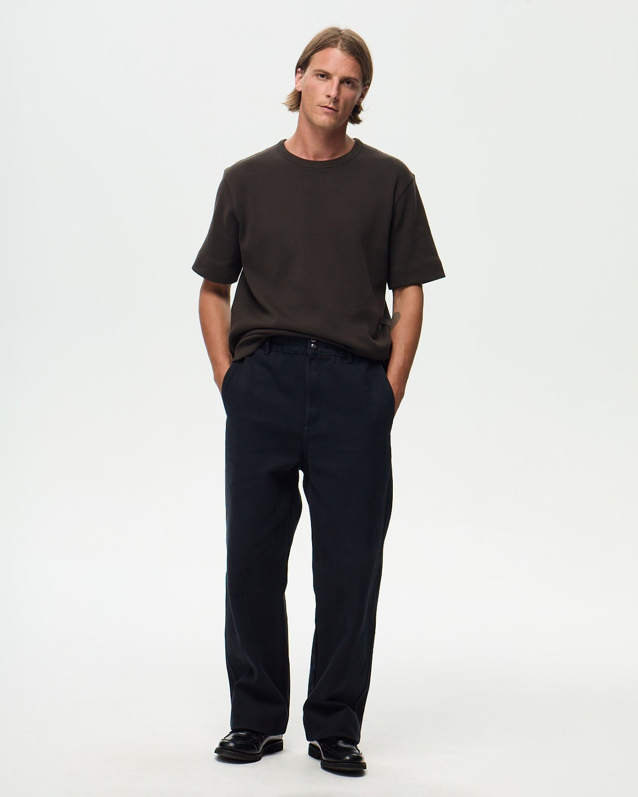 HOLBOX Milano T-shirt - Truffle Brown