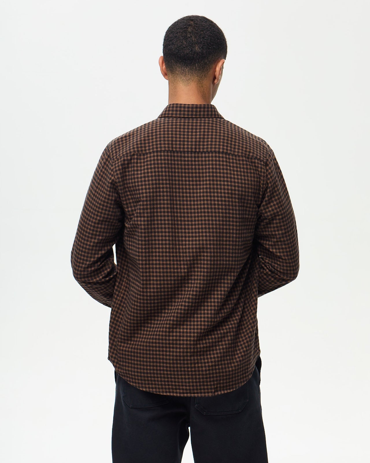 CHEYENNE Shirt – Black/Chocolate
