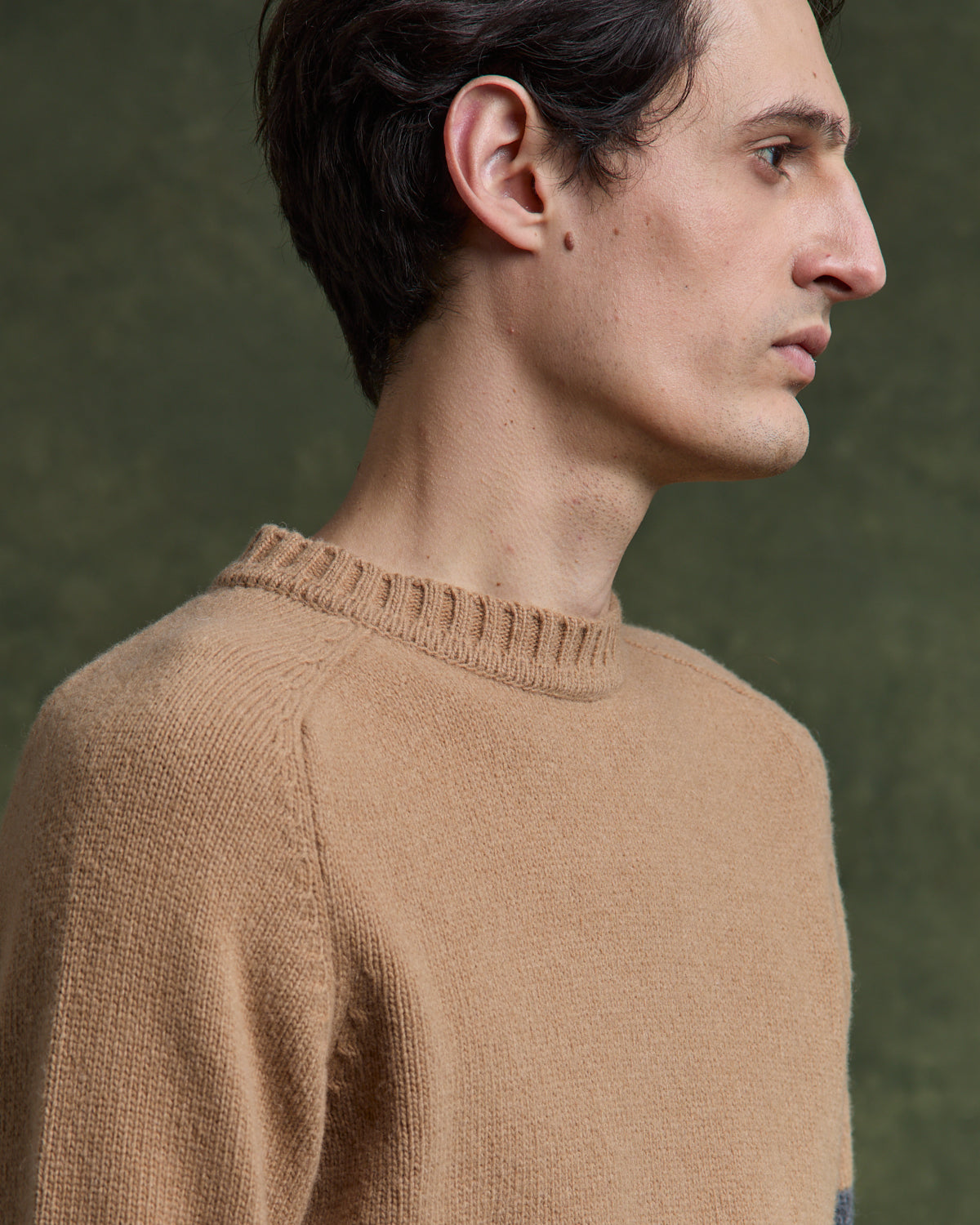 CINO Knitwear - Camel/Flanelle