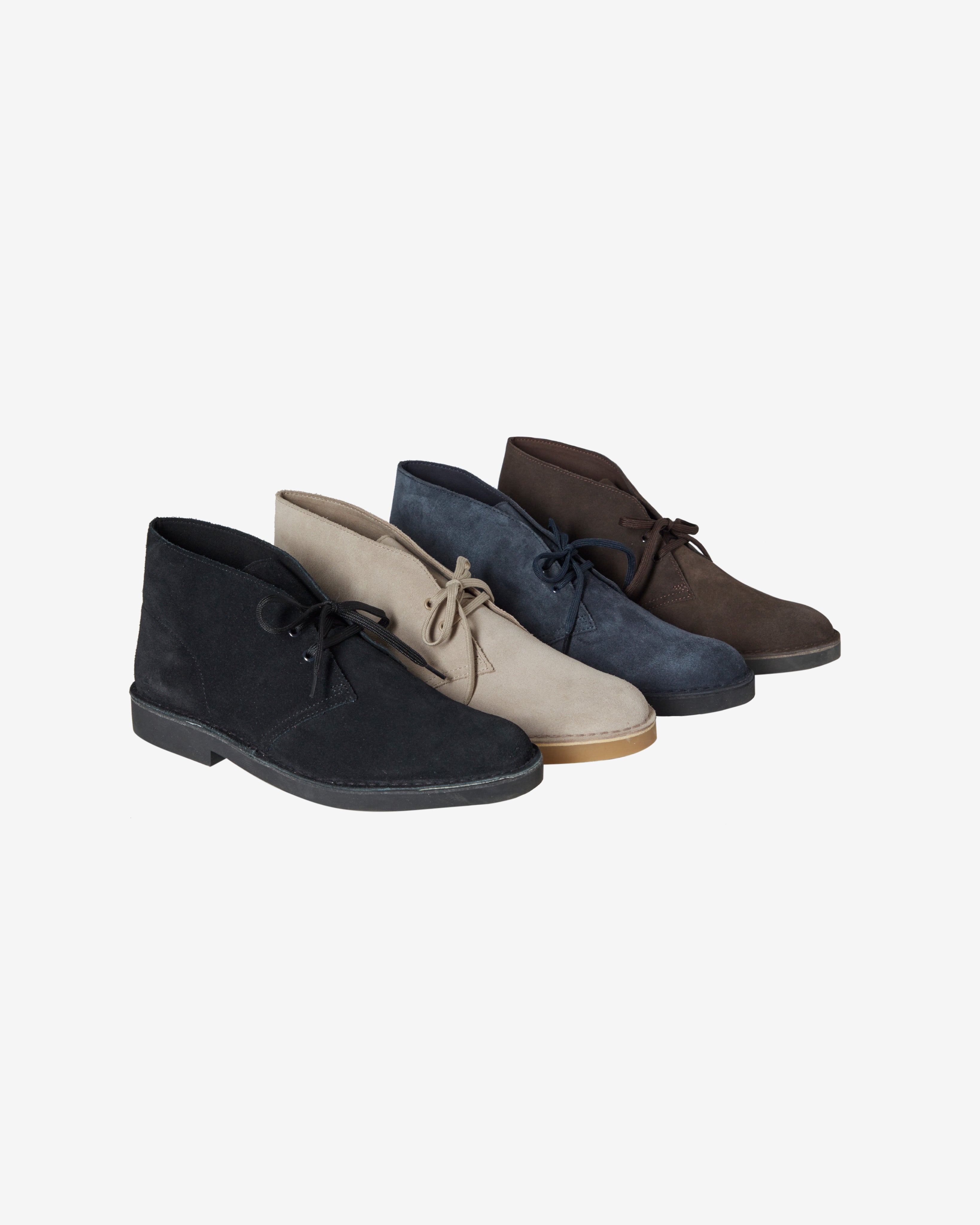 Desert boots noir on sale