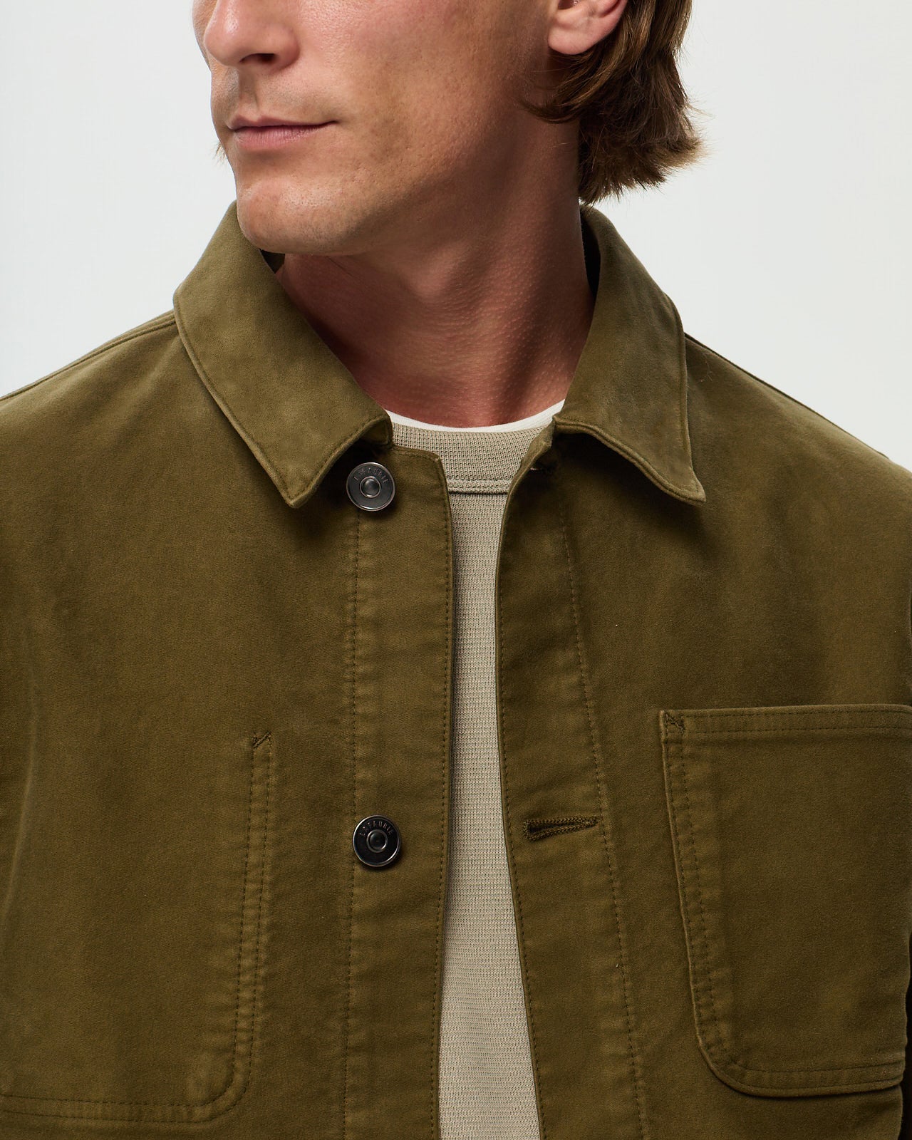 CLAUDEL Painter's Jacket – Jeep Green