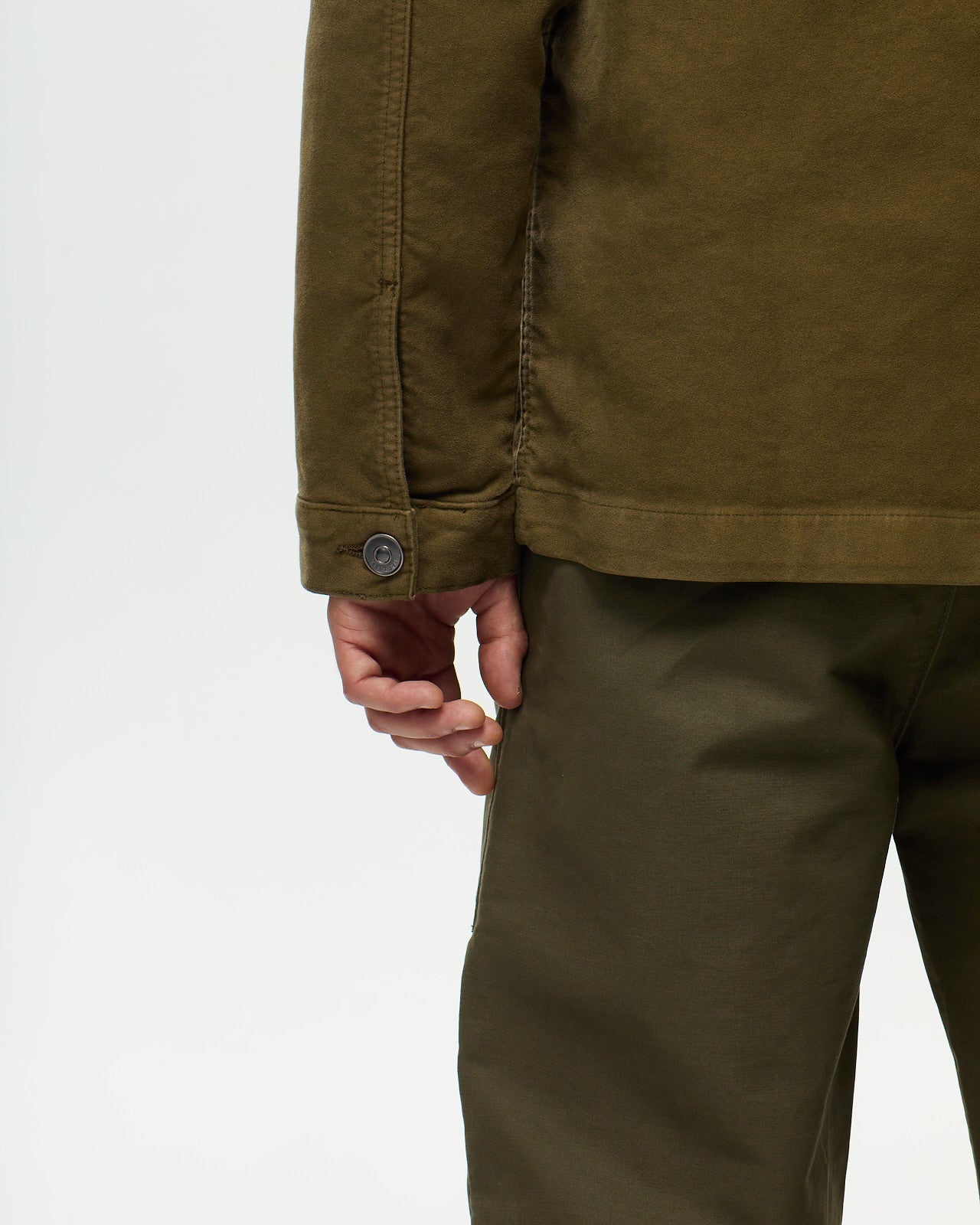 CLAUDEL Painter's Jacket – Jeep Green