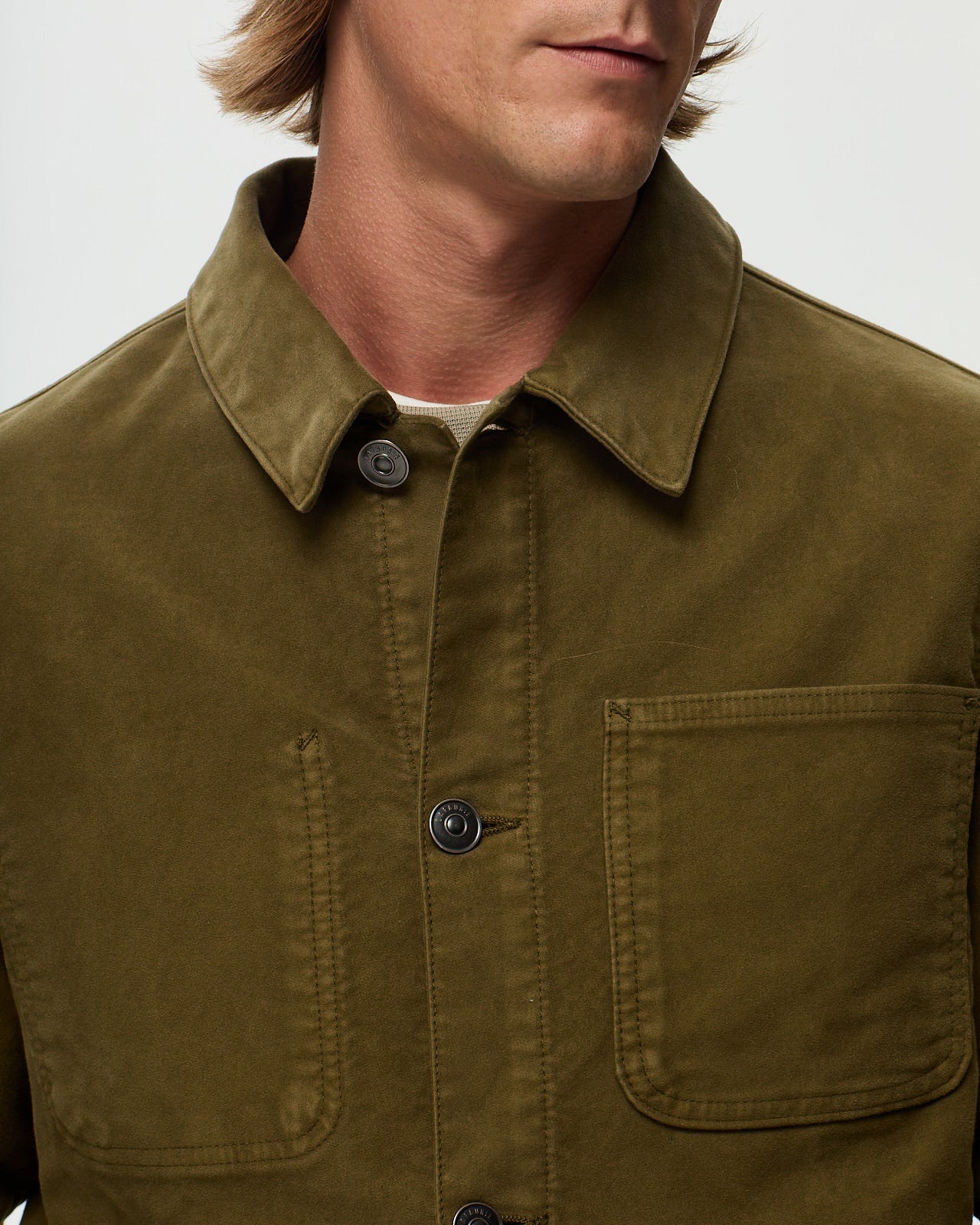 CLAUDEL Painter's Jacket – Jeep Green