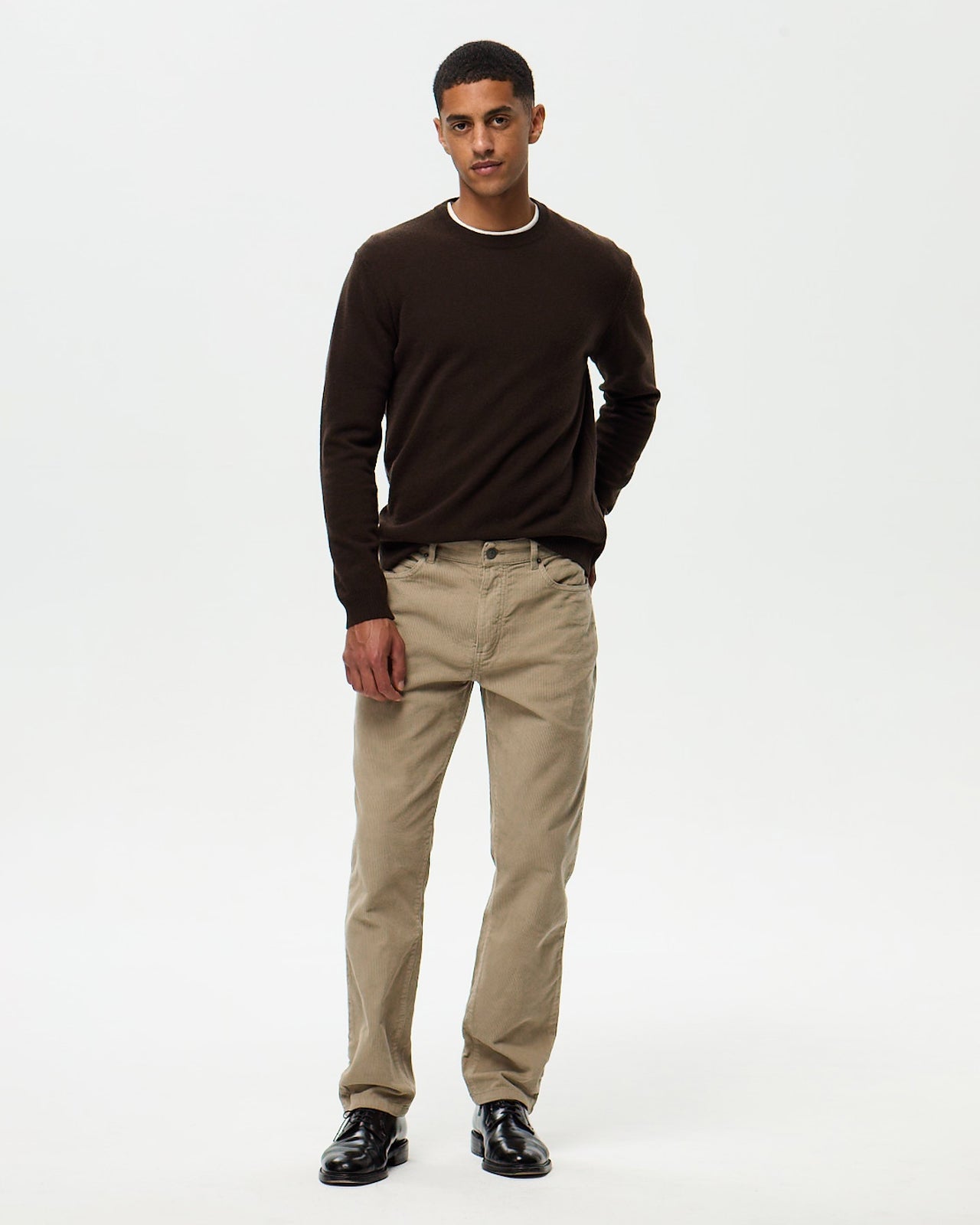 DEAN Corduroy Pants – Stone Beige