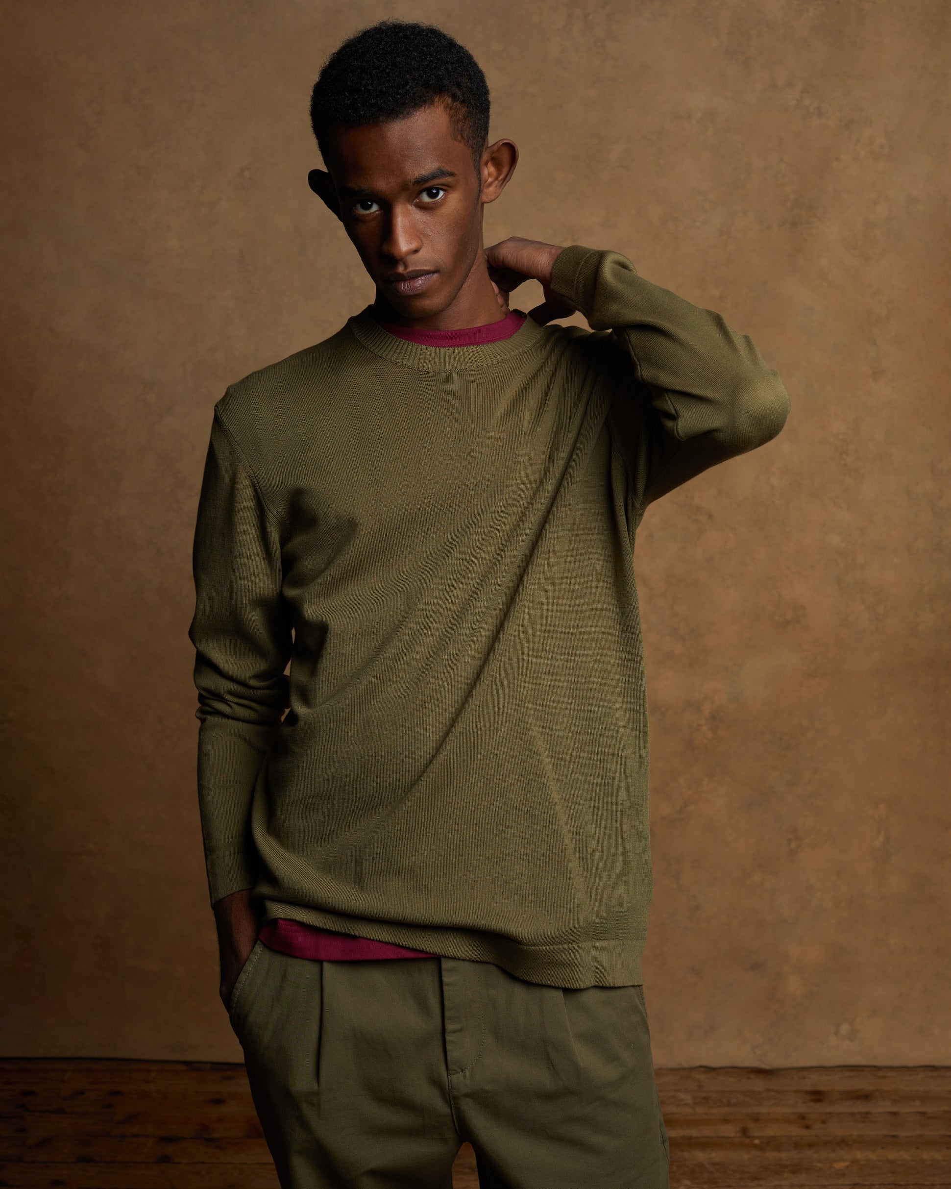 DELLO Knitwear - Spinach