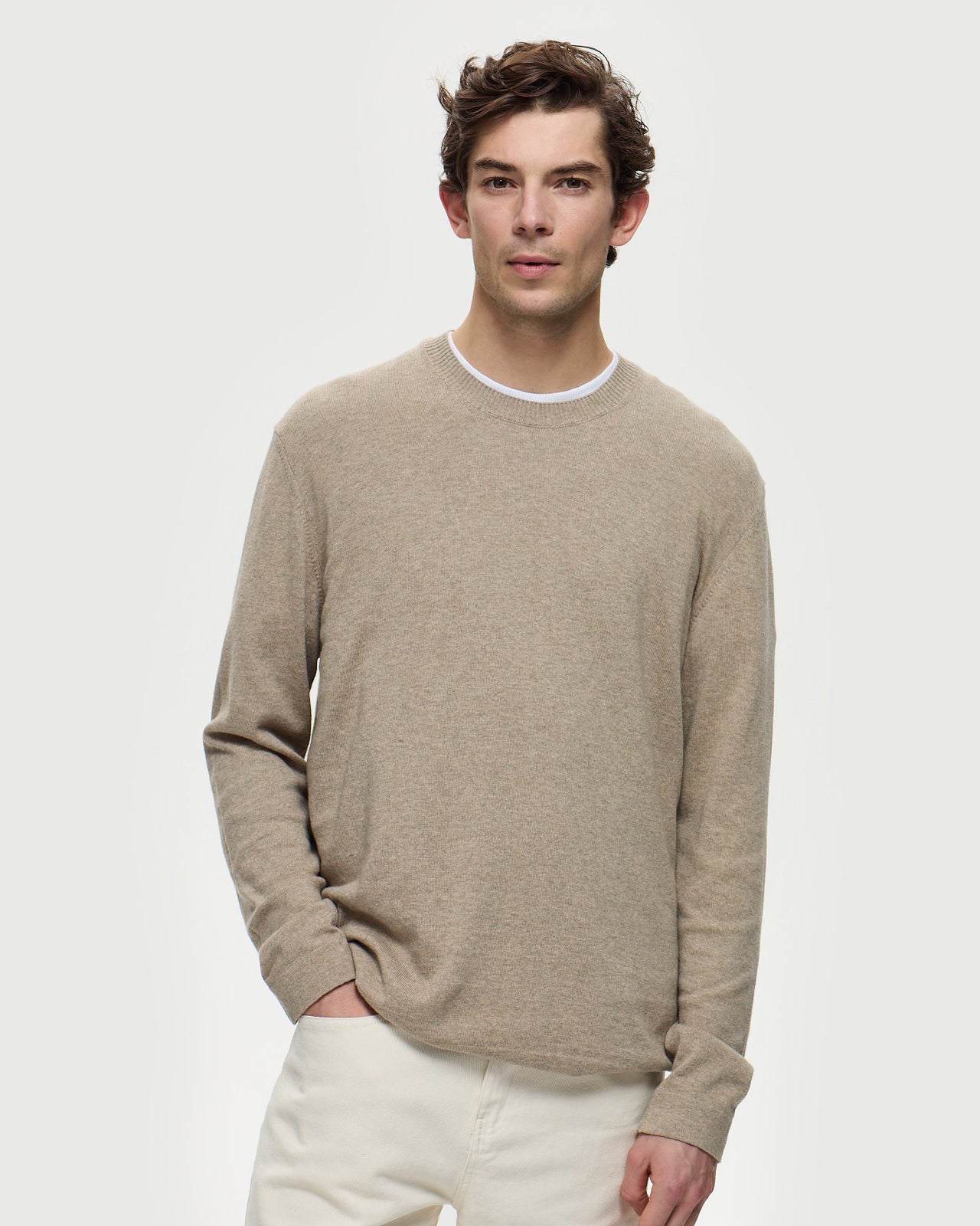 DELLO Sweater - Hemp Beige