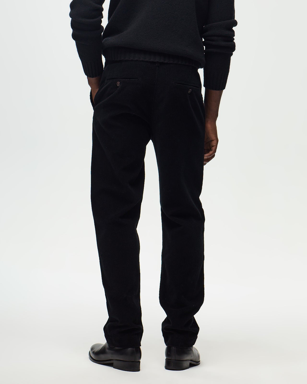 EMERSON Corduroy Chino – Kohl Black