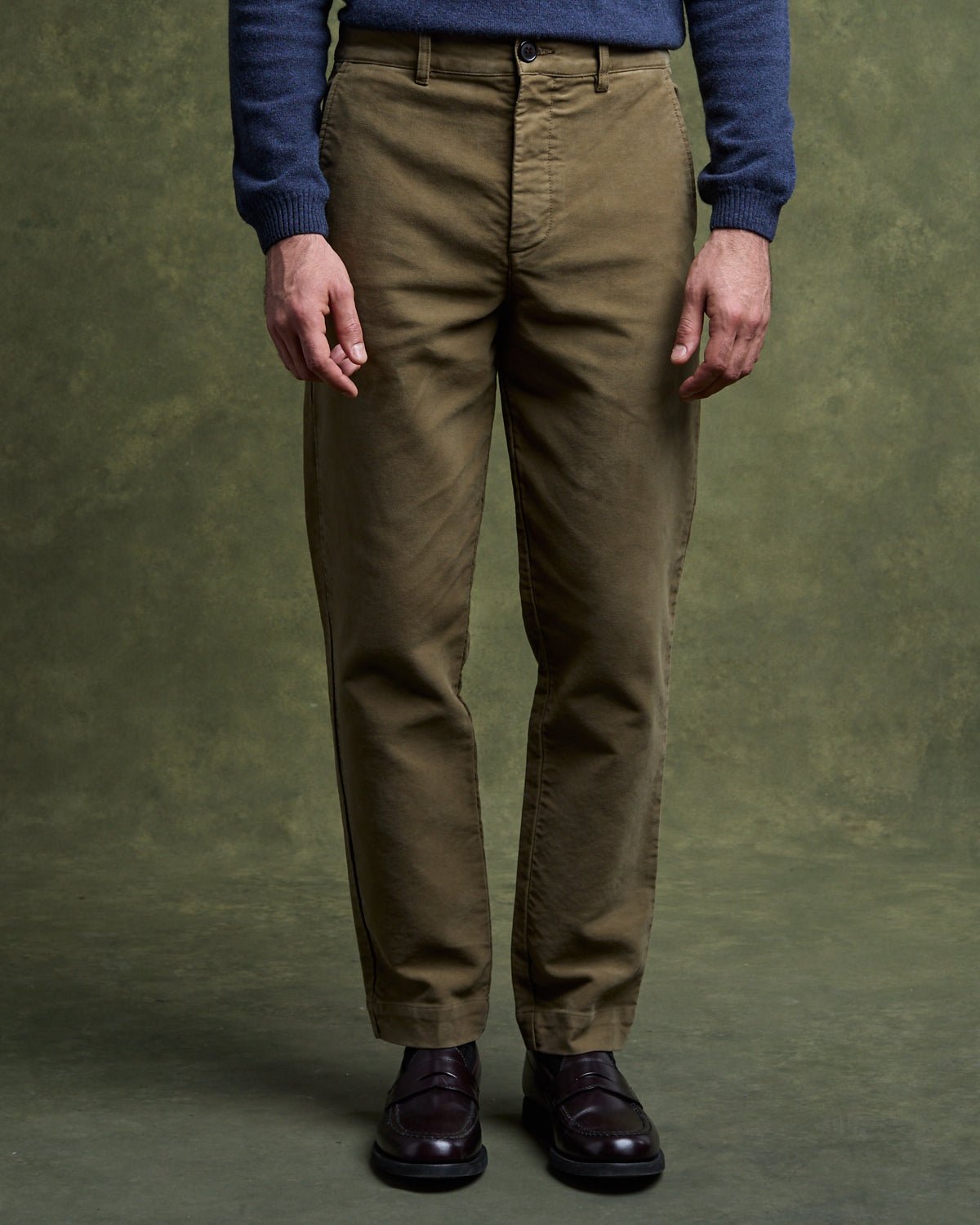 EMERSON Moleskin Chino - Vert Jeep