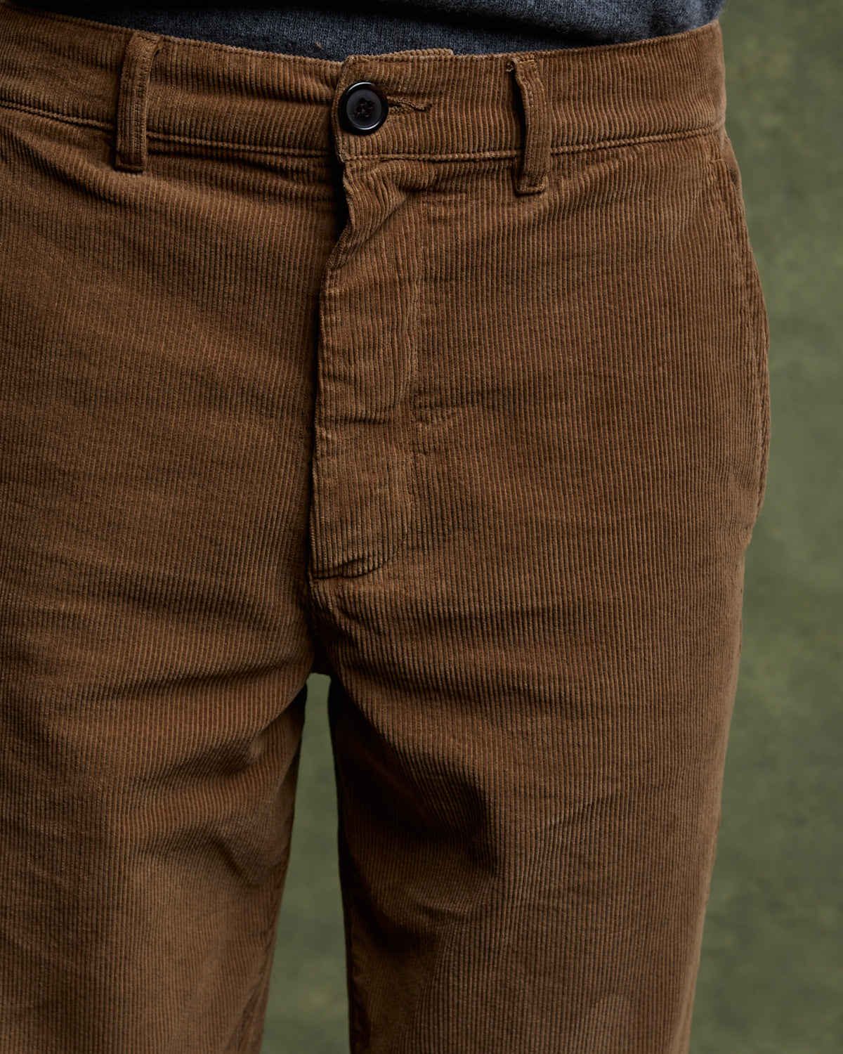 EMERSON Velvet Chino - Camel