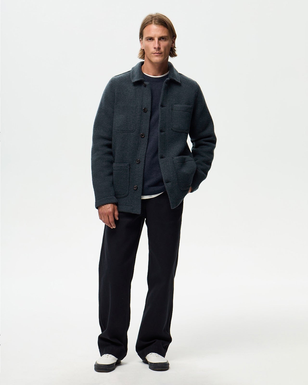 ERNST Painter's Jacket – Storm Blue