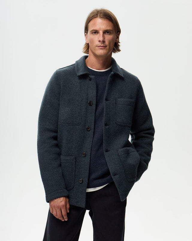 ERNST Painter's Jacket – Storm Blue