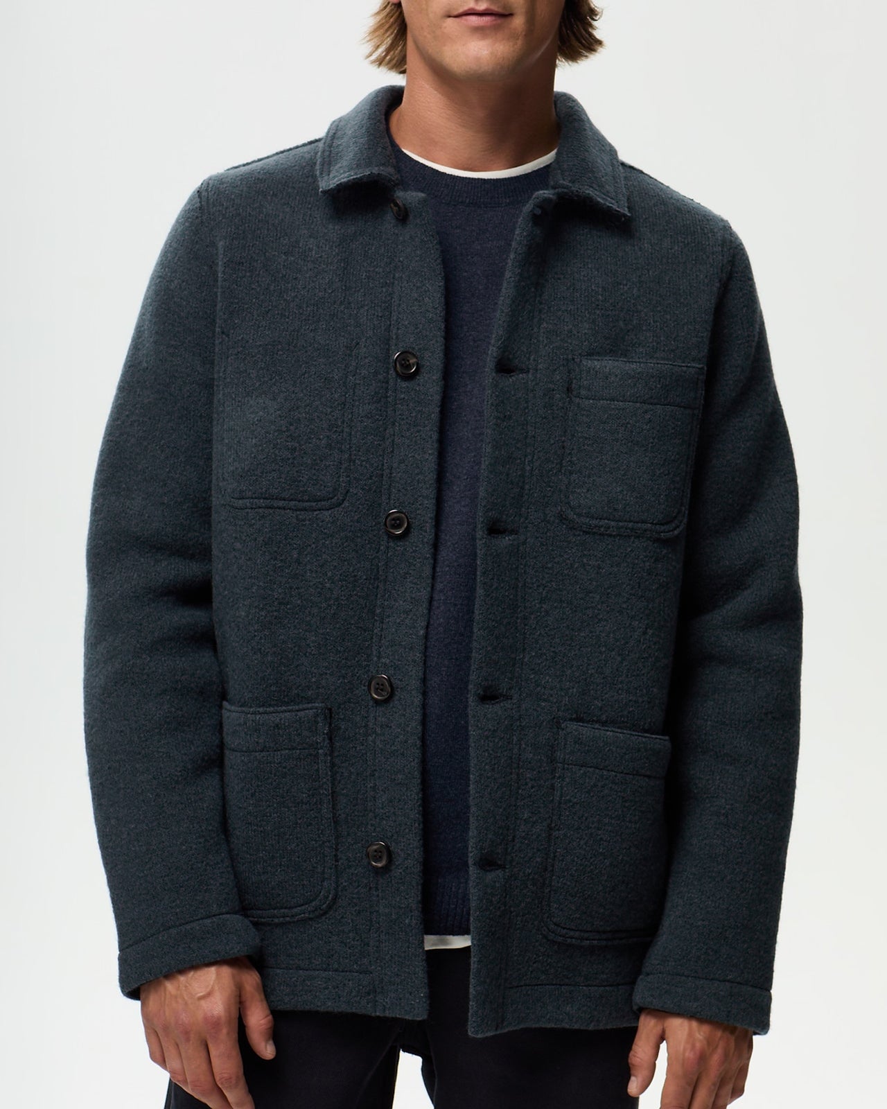 ERNST Painter's Jacket – Storm Blue