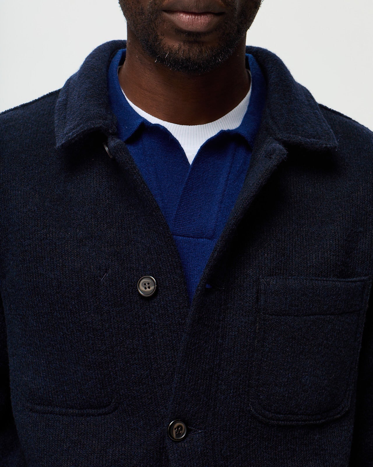 ジャケット・アウター LA PEAU DE GEMshaggy middle coat Painter's Jackets