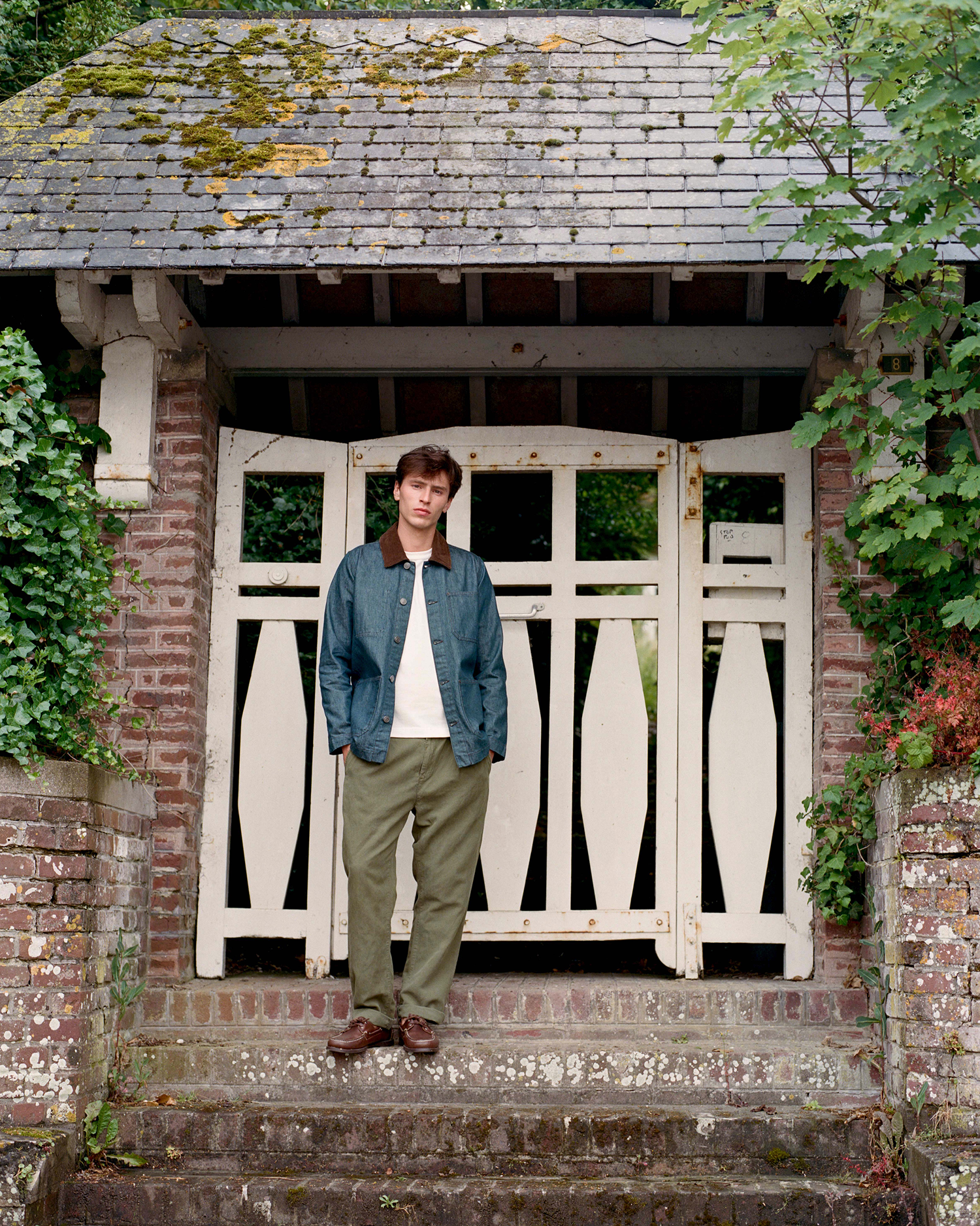 ESTEVE Painter's Jacket – Horizon Blue