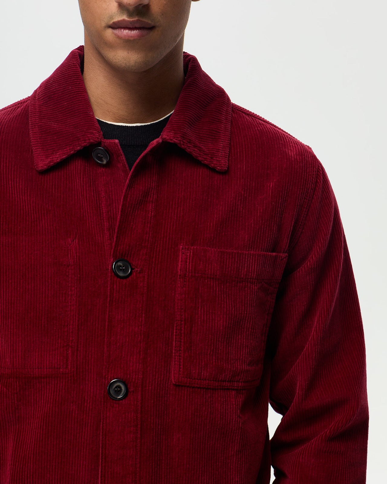 ESTEVE Painter's Jacket – Cardinal Red