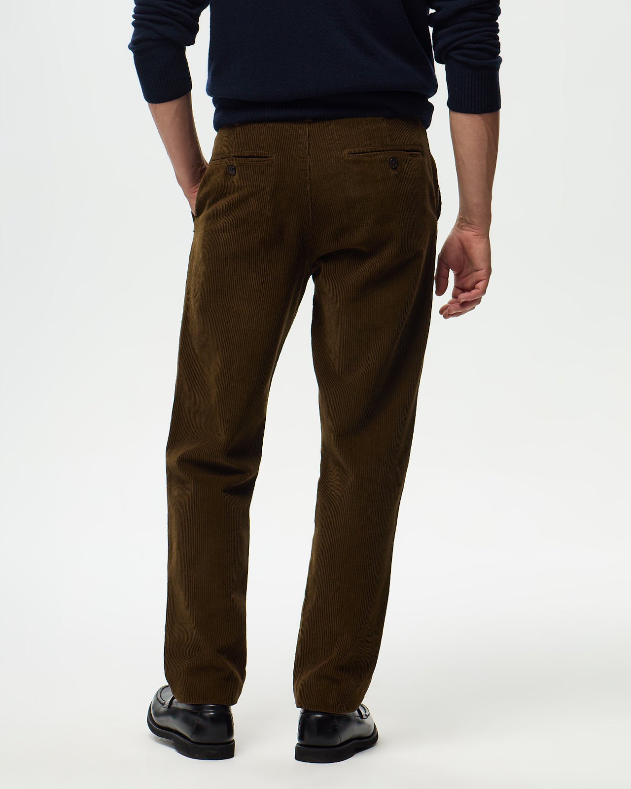 EMERSON Corduroy Chino – Bronze Brown