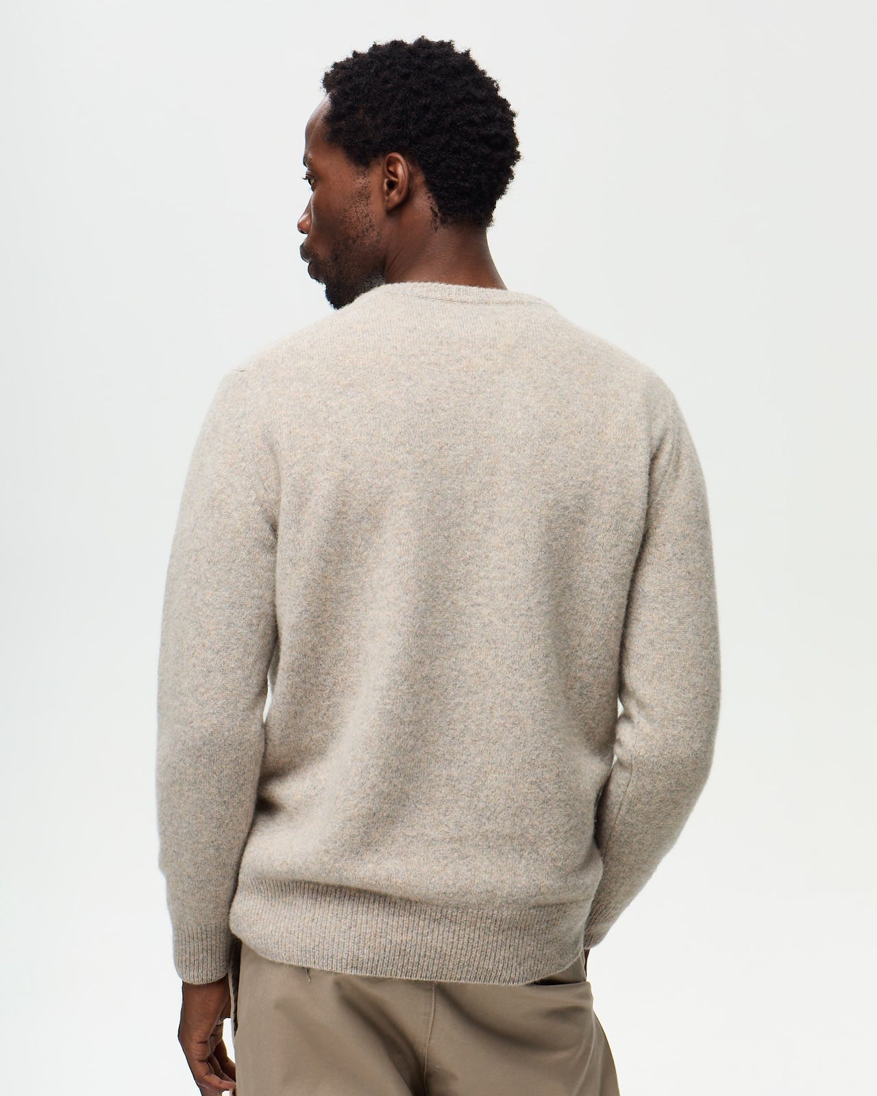 FABIO Sweater - Ash Beige