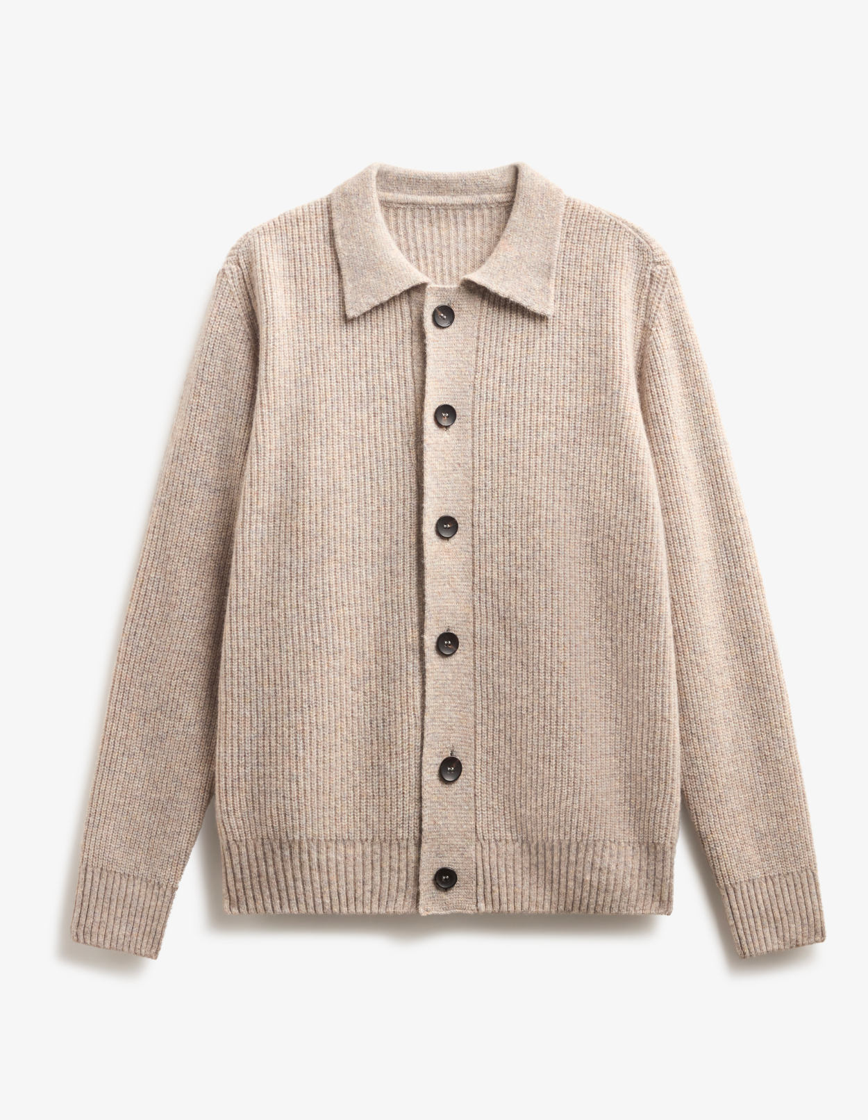 STEFANO Cardigan - Ash Beige
