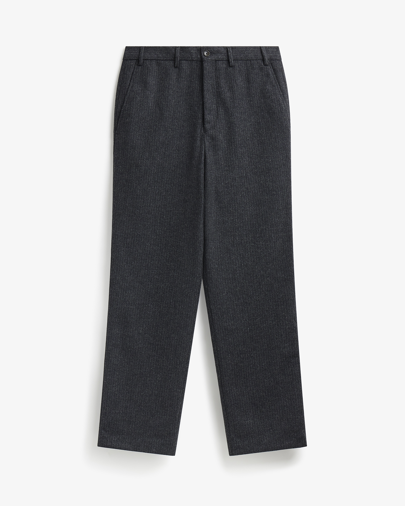 ALPHONSE Pants Striped – Anthracite Grey
