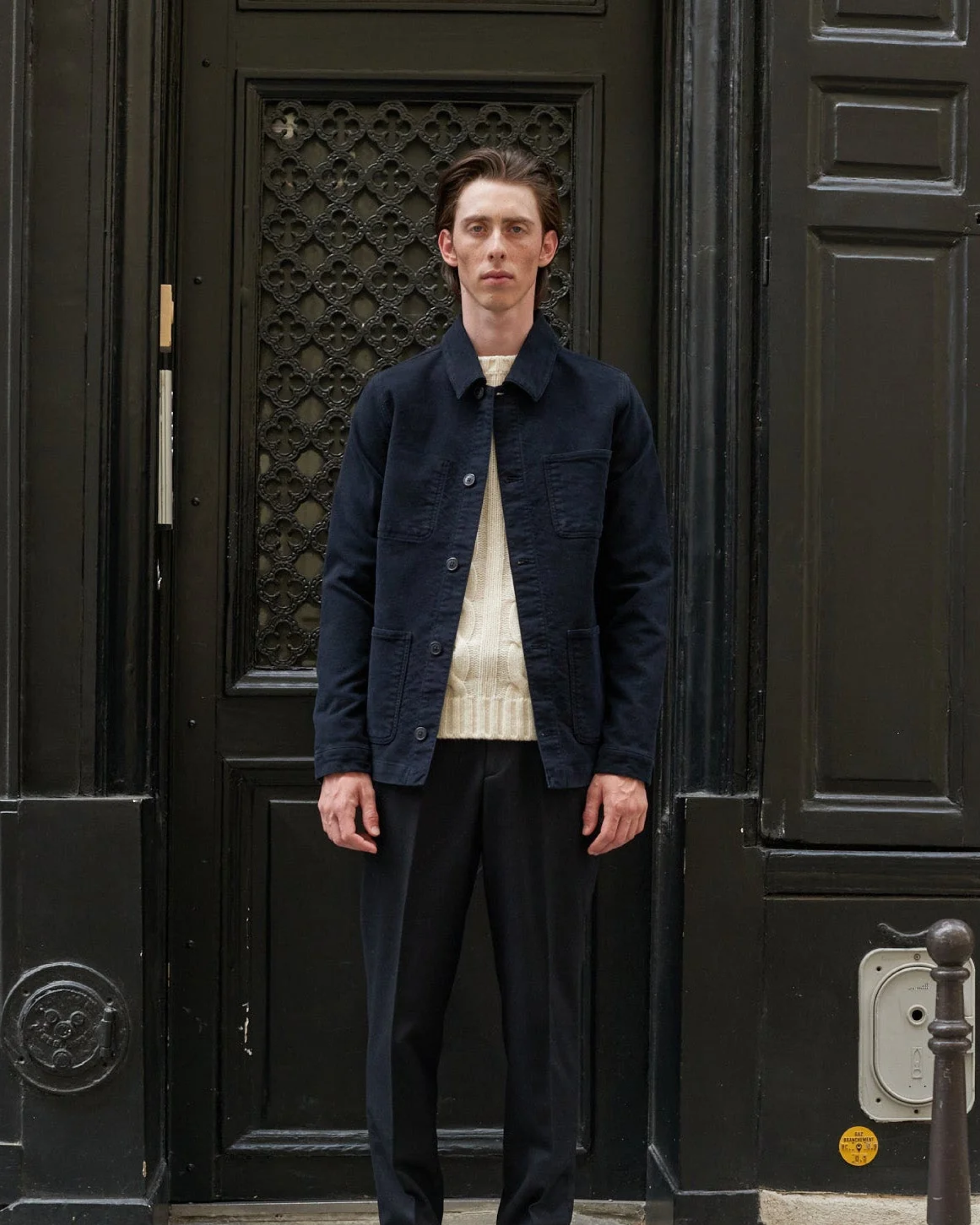 CLAUDEL painter's jacket - Navy
