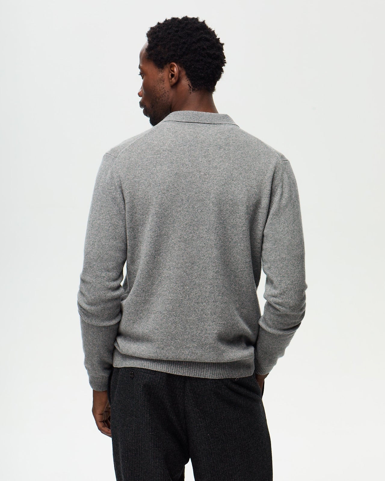 GABINO Polo - Mouse Grey