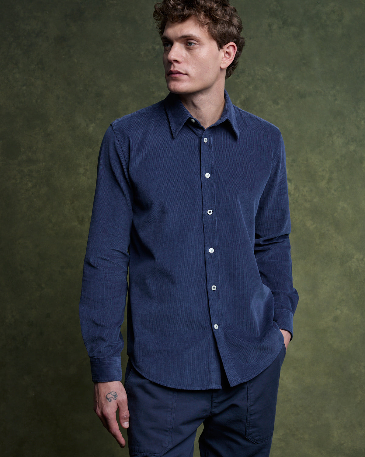 GAIA Shirt - Bleu Nattier