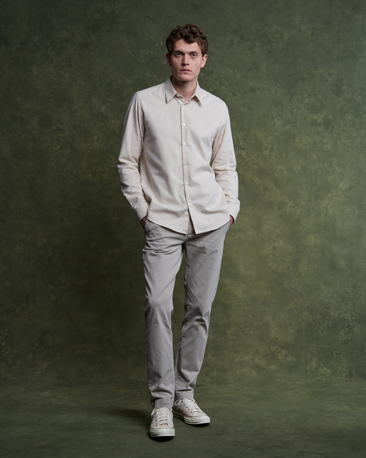 GASTON Shirt - Beige Naturel