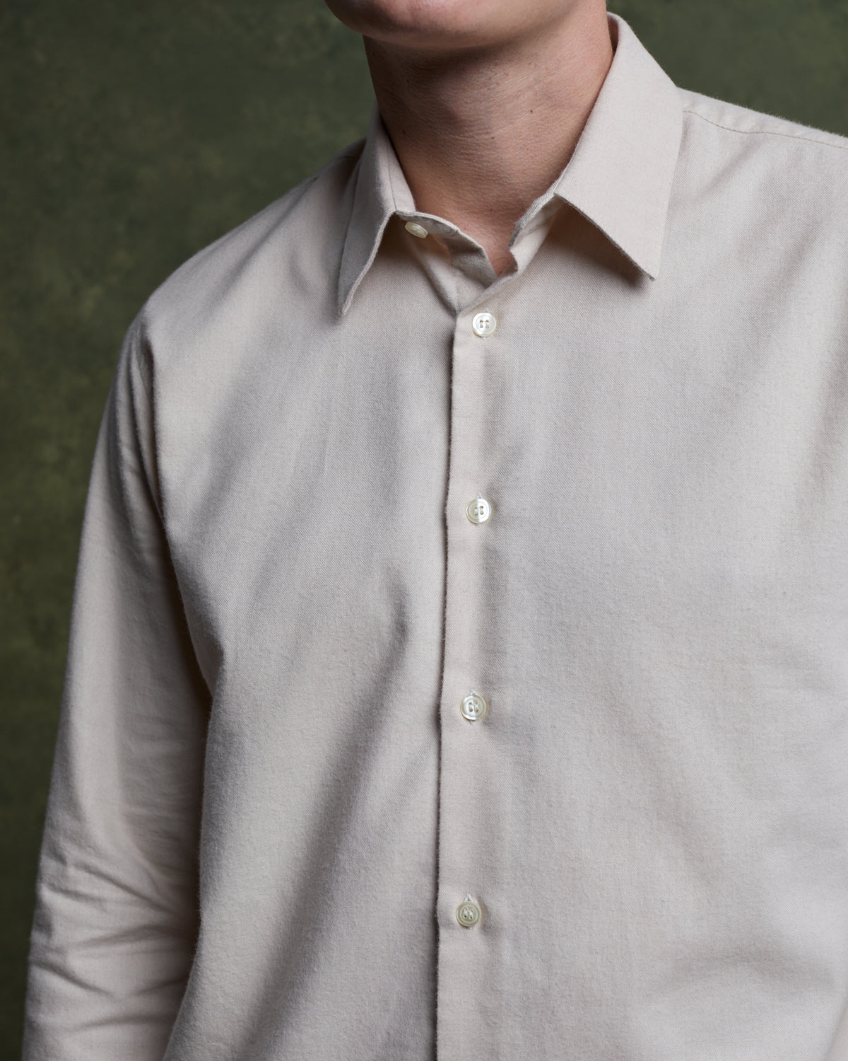 GASTON Shirt - Beige Naturel