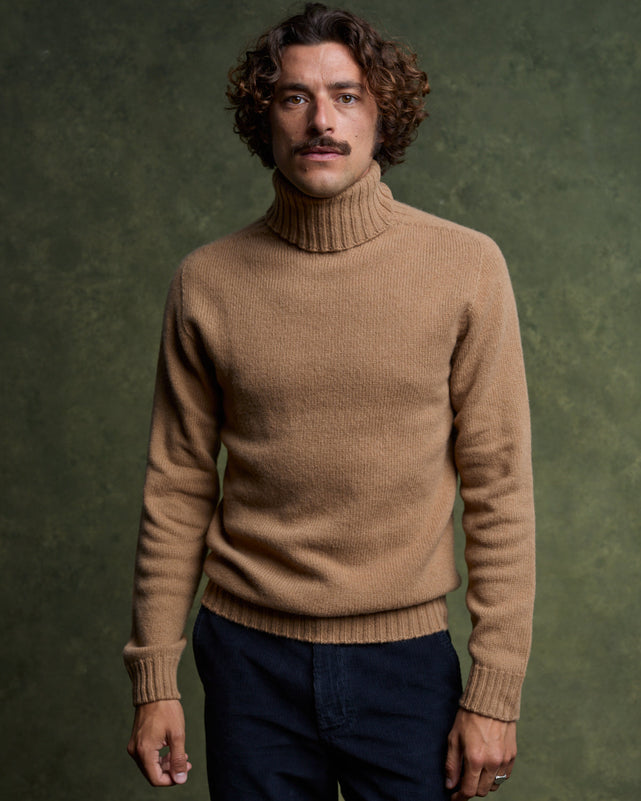 GASTONE Knitwear - Beige Camel