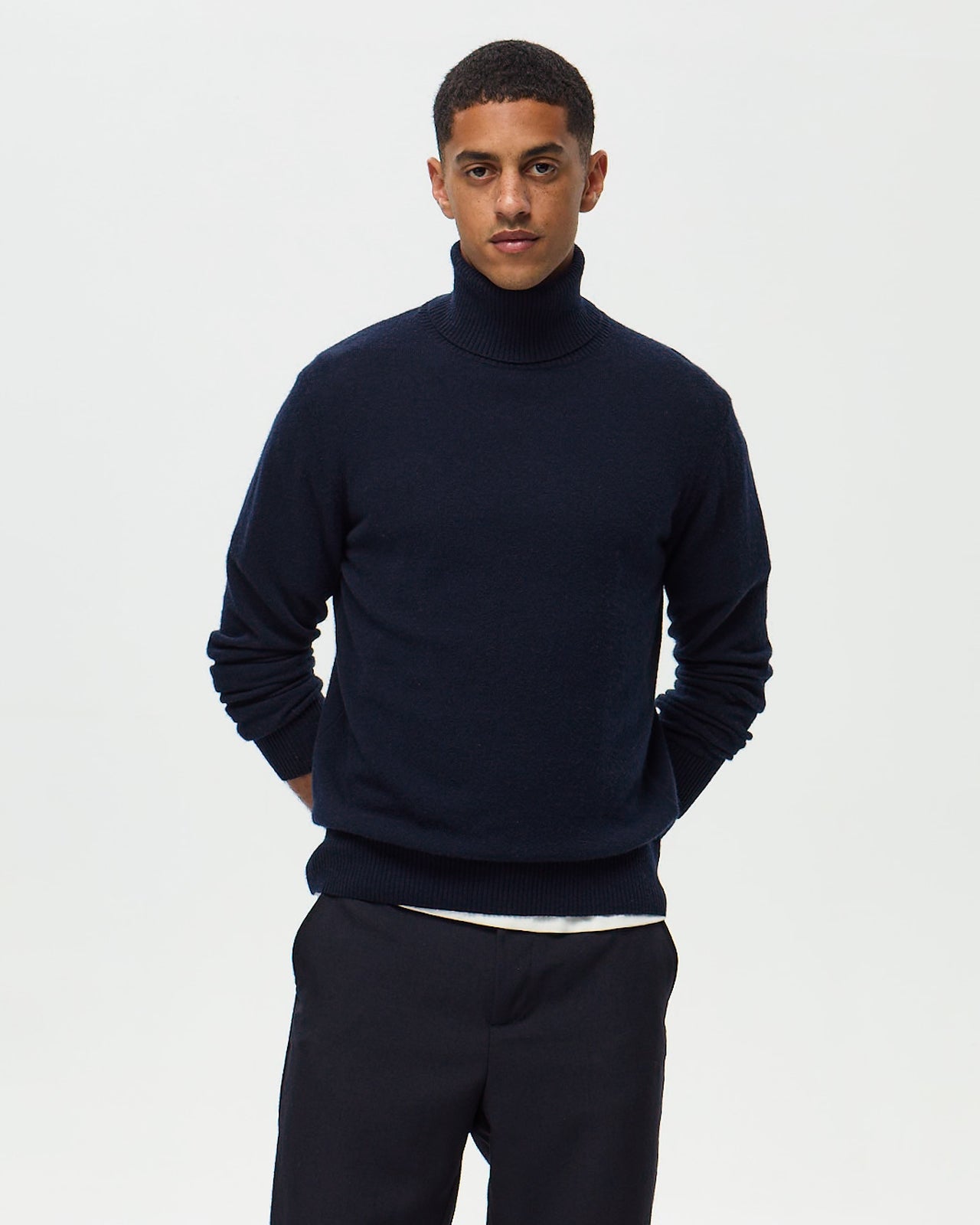 GAVINO Sweater - Navy