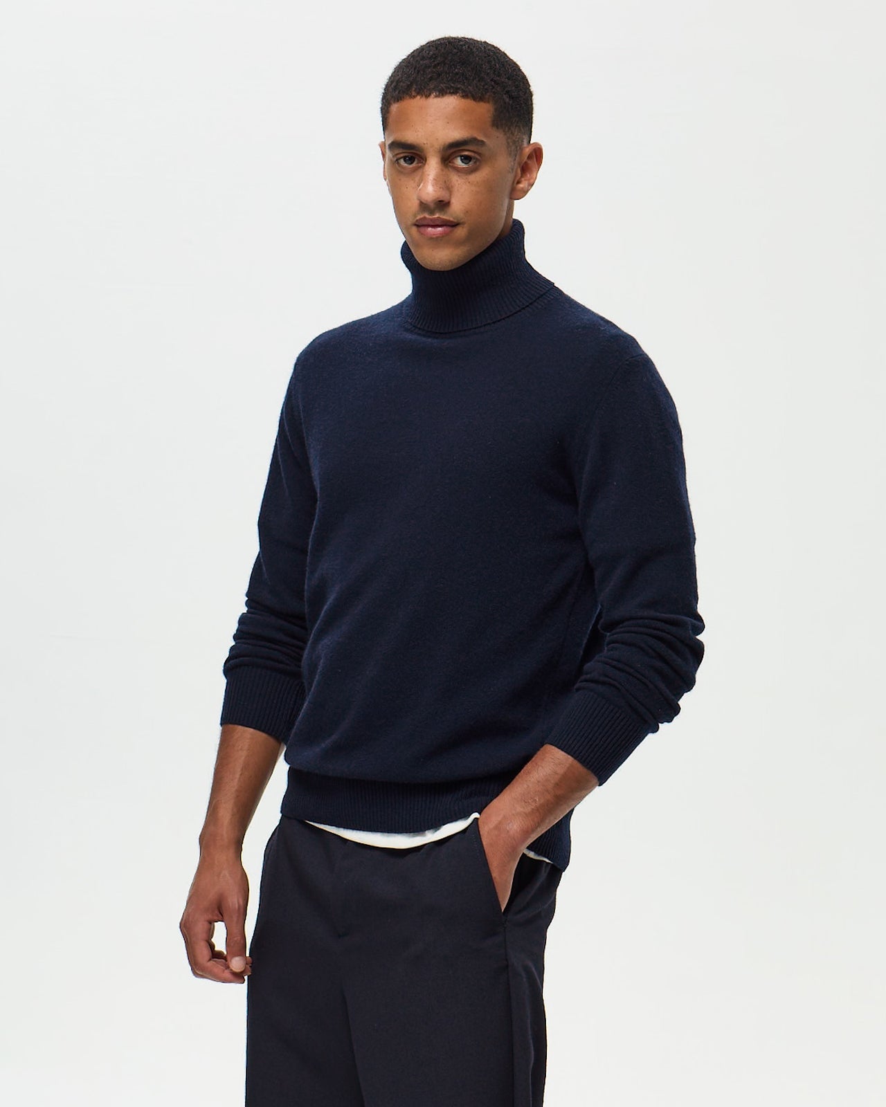 GAVINO Sweater - Navy