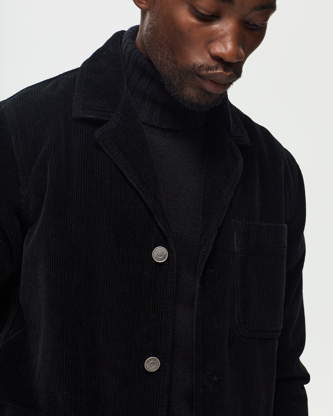GEHRY Architect Corduroy Jacket – Kohl Black