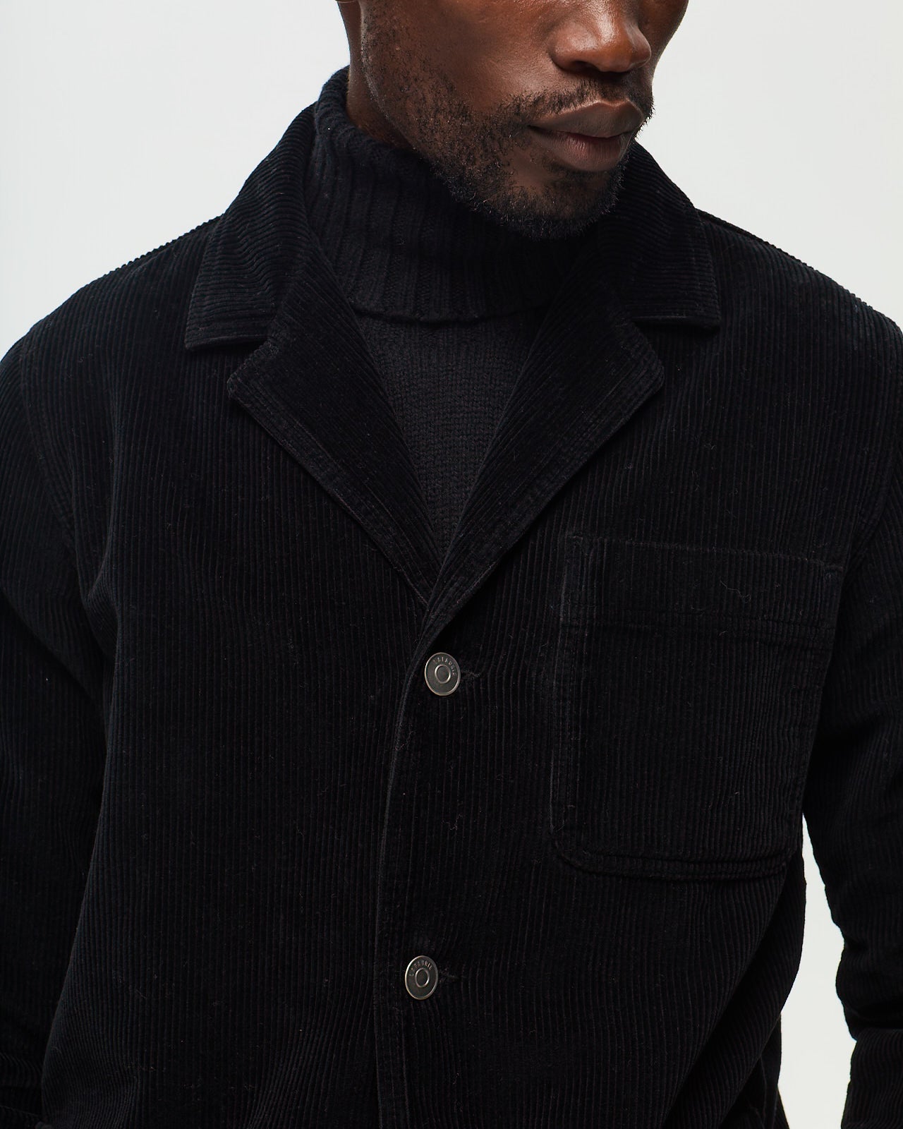 GEHRY Architect Corduroy Jacket – Kohl Black