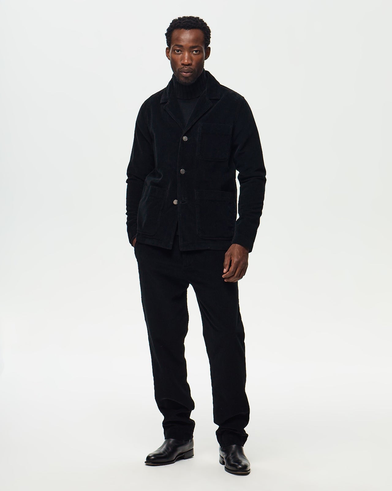 GEHRY Architect Corduroy Jacket – Kohl Black
